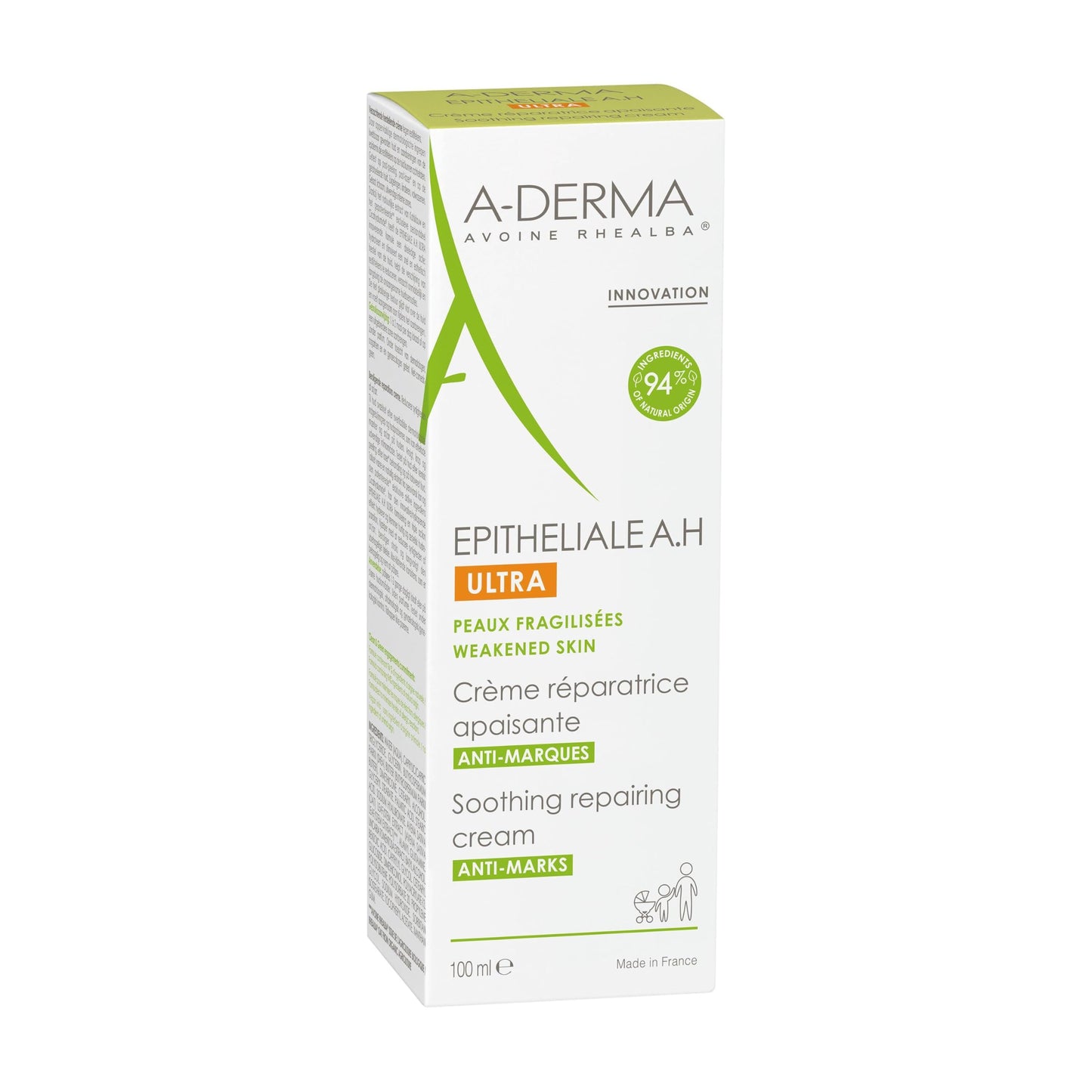 Crema Reparadora A-DERMA Epitheliale A.H Ultra 100 ml - Calmante y eficaz para piel irritada y sensible - Tienda Online