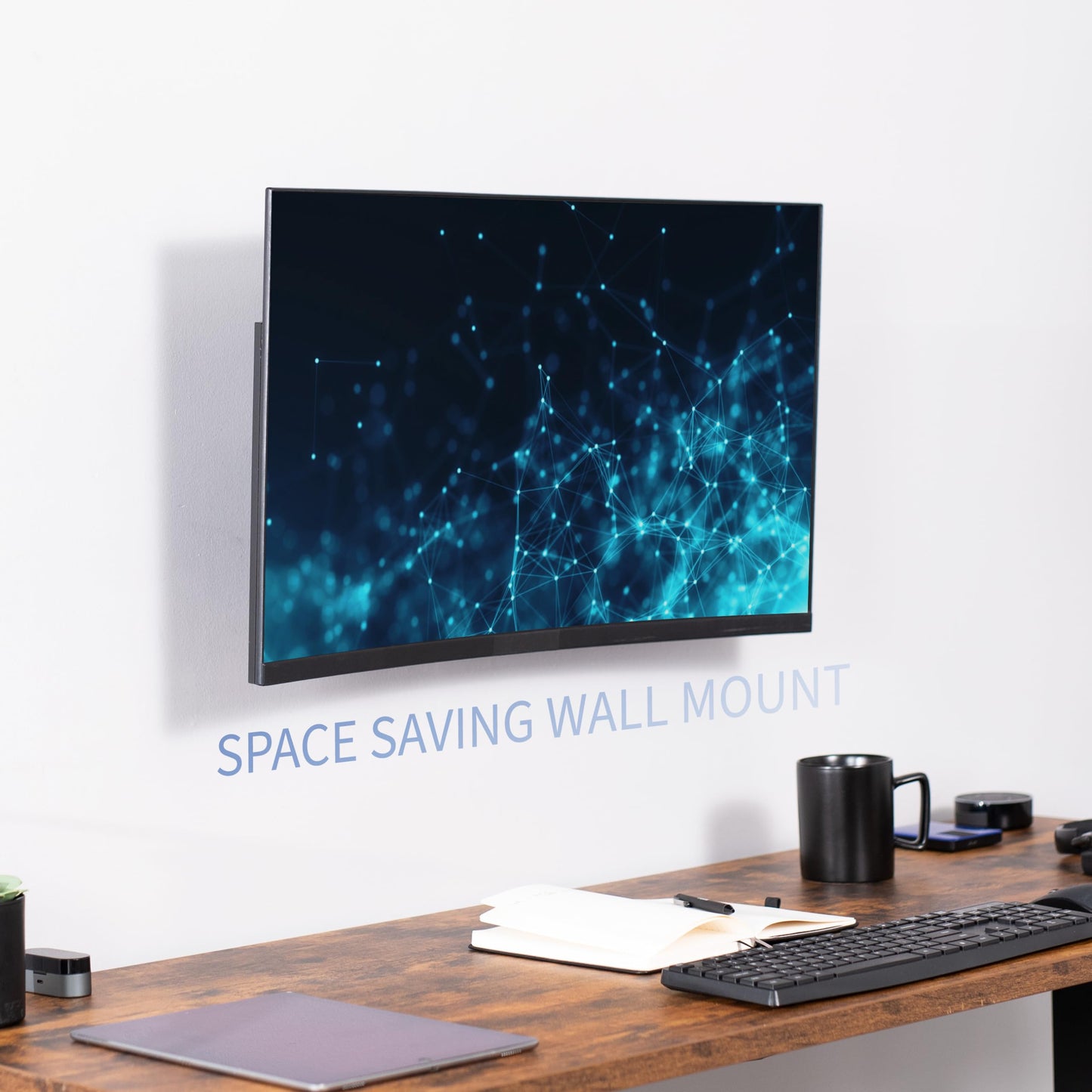 Soporte de Pared VIVO articulado para un Solo Monitor