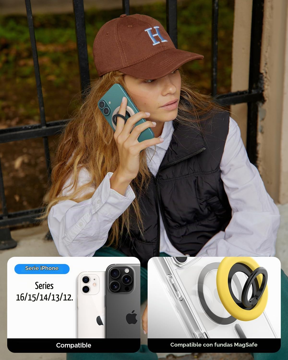 Soporte para Celular Spigen NanoPop MagFit para MagSafe