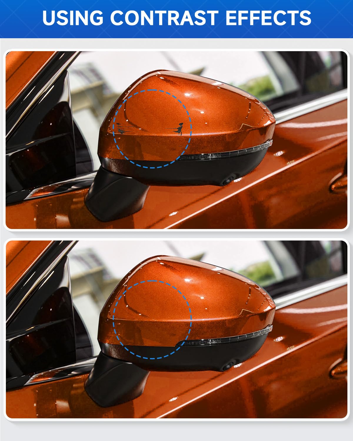 EBB Monarch - Pintura para retocar metálica naranja compatible con Nissan Exact Match - Reparación de arañazos de coche