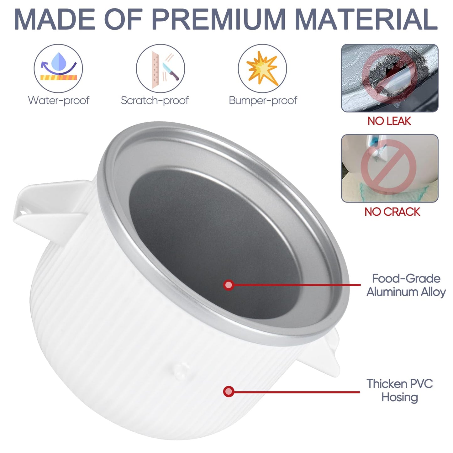 Accesorio para máquina de helados para batidora de soporte Kitchenaid, yogur congelado de 2 cuartos de galón, máquina de helado y gelatina de sorbete, se adapta a batidora de soporte Kitchenaid de