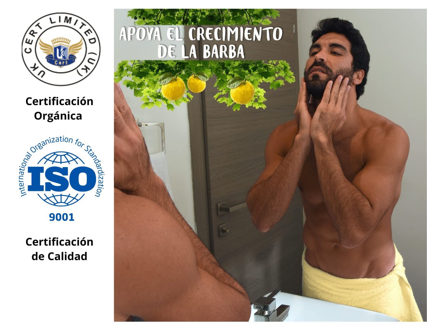 Aceite Esencial OLEUM VITAE Bergamota 100% Puro Orgánico 15 ml Certificado UK Hecho en India