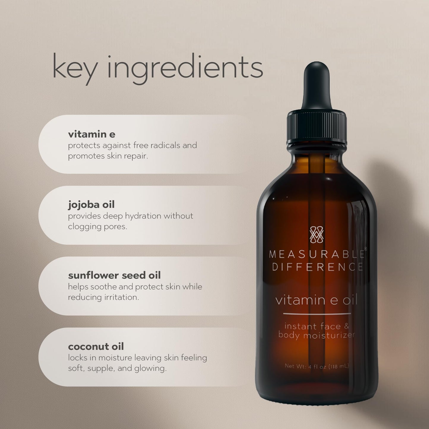 Aceite Orgánico de Vitamina E: Hidratante y Reparador Antioxidante para Rostro y Cuerpo. Cuidado Facial y Corporal de Calidad. ¡Descubre el Mejor Aliado para tu Piel!