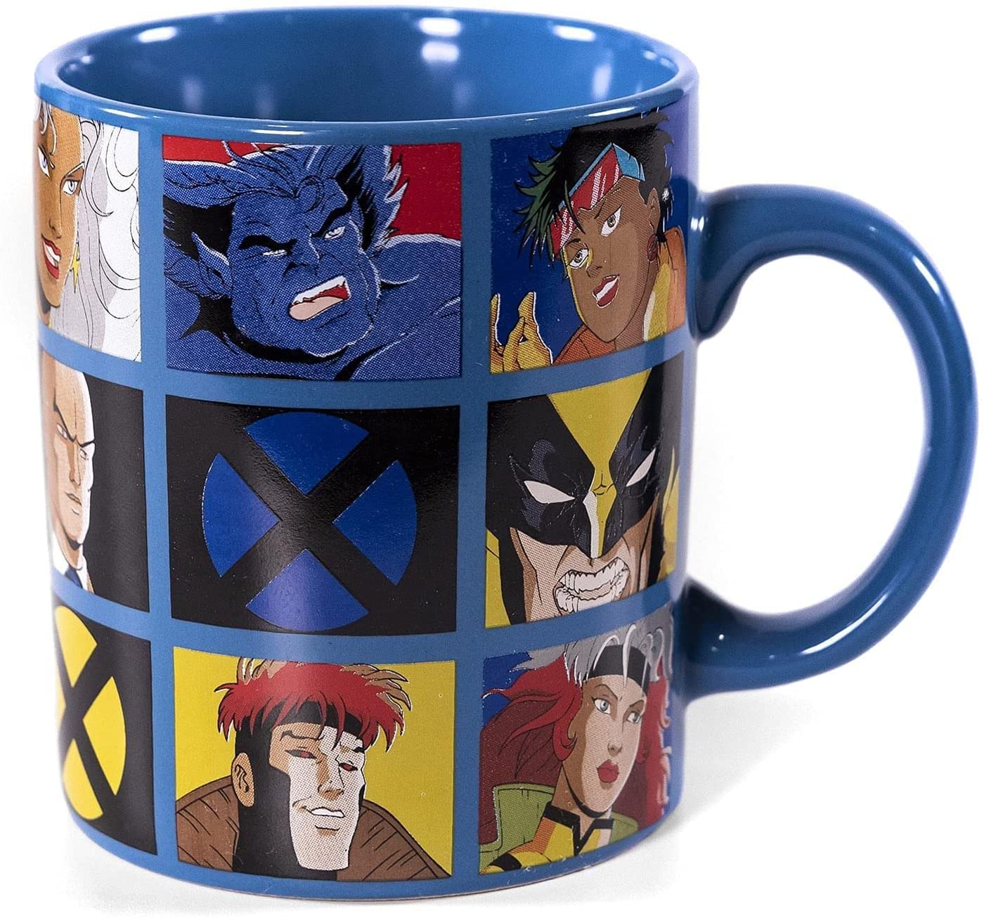 Uncanny Brands X-Men - Cafetera individual con taza, taza A Joe con Marvel s Mighty Mutants