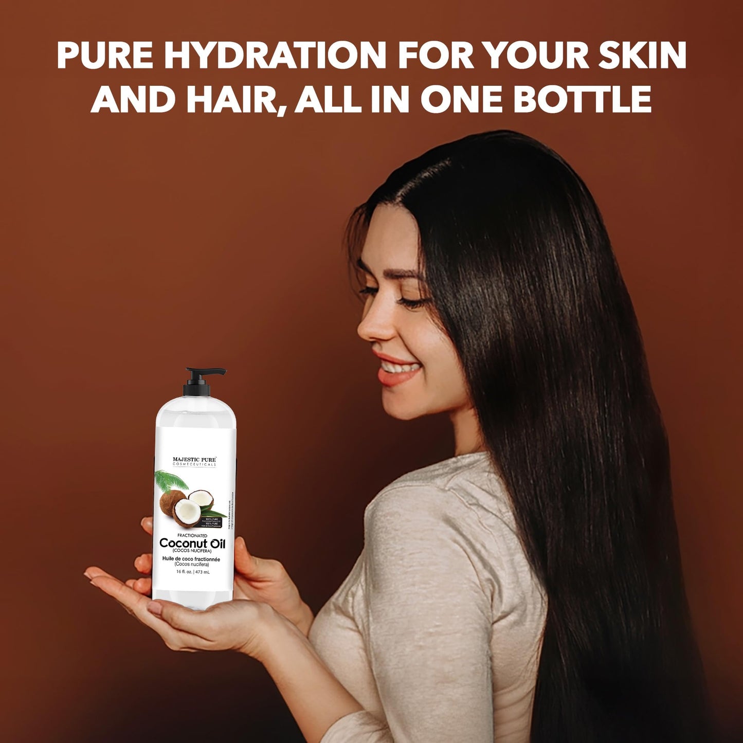 Aceite de Coco Fraccionado Majestic Pure Bordative
