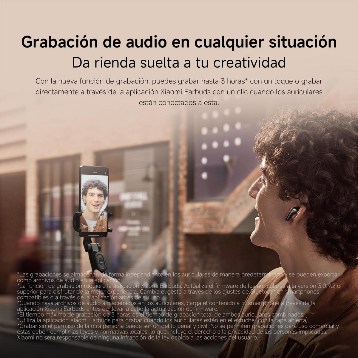Auriculares True Wireless Xiaomi Negro Bluetooth
