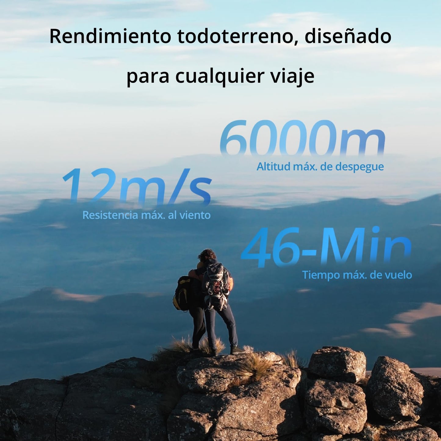 DJI Air 3 Pack Vuela Más con DJI RC 2 (control remoto con pantalla), dron con doble cámara 4K HDR con gran angular y teleobjetivo medio, 46 min de tiempo máx. de vuelo, 48 MP, O4, dos baterías adicionales
