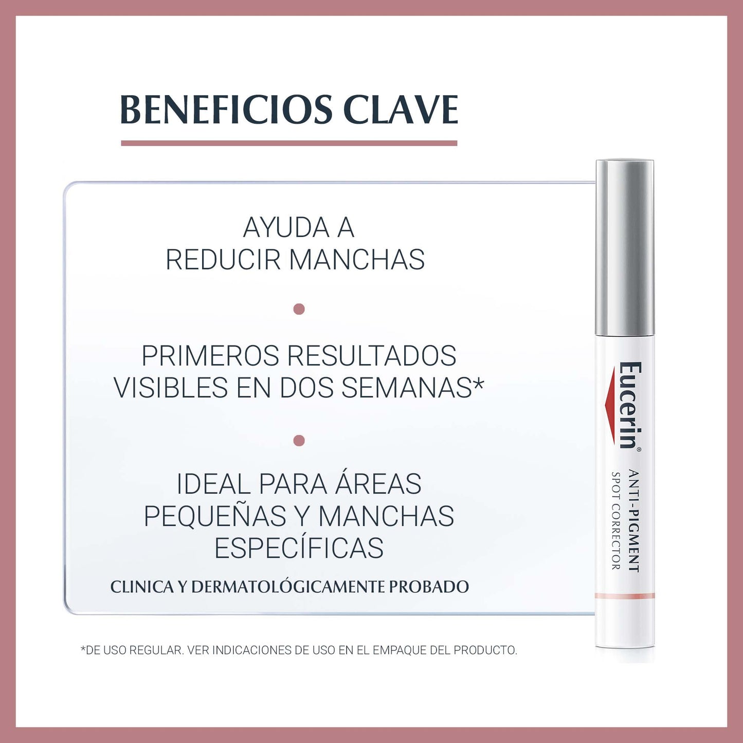 Eucerin Lápiz corrector anti manchas Anti Pigment Spot Corrector, 5ml + Protector solar facial anti manchas FPS 50+ Anti Pigment Sun, 50ml