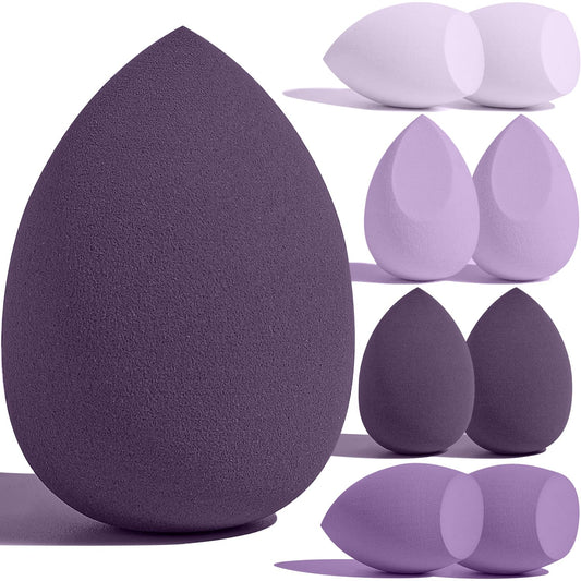 Esponjas de maquillaje: Set de 8 piezas con 3 formas disponibles para uso en maquillaje facial. Ideal para aplicación en seco y húmedo. Beauty Blender para un acabado impecable. ¡Compra ahora en línea!