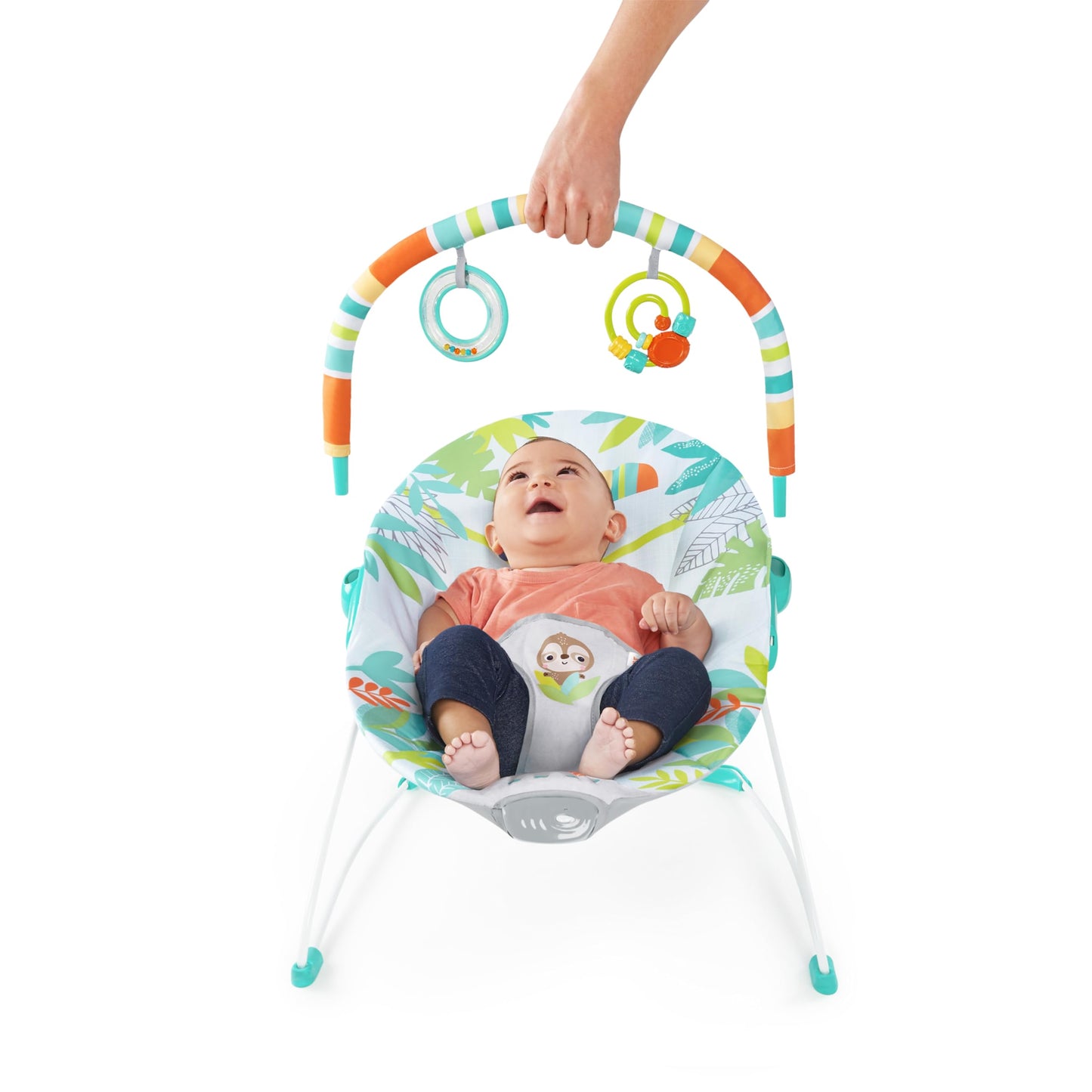 Bright Starts Asiento Fijo con Vibración para Bebés