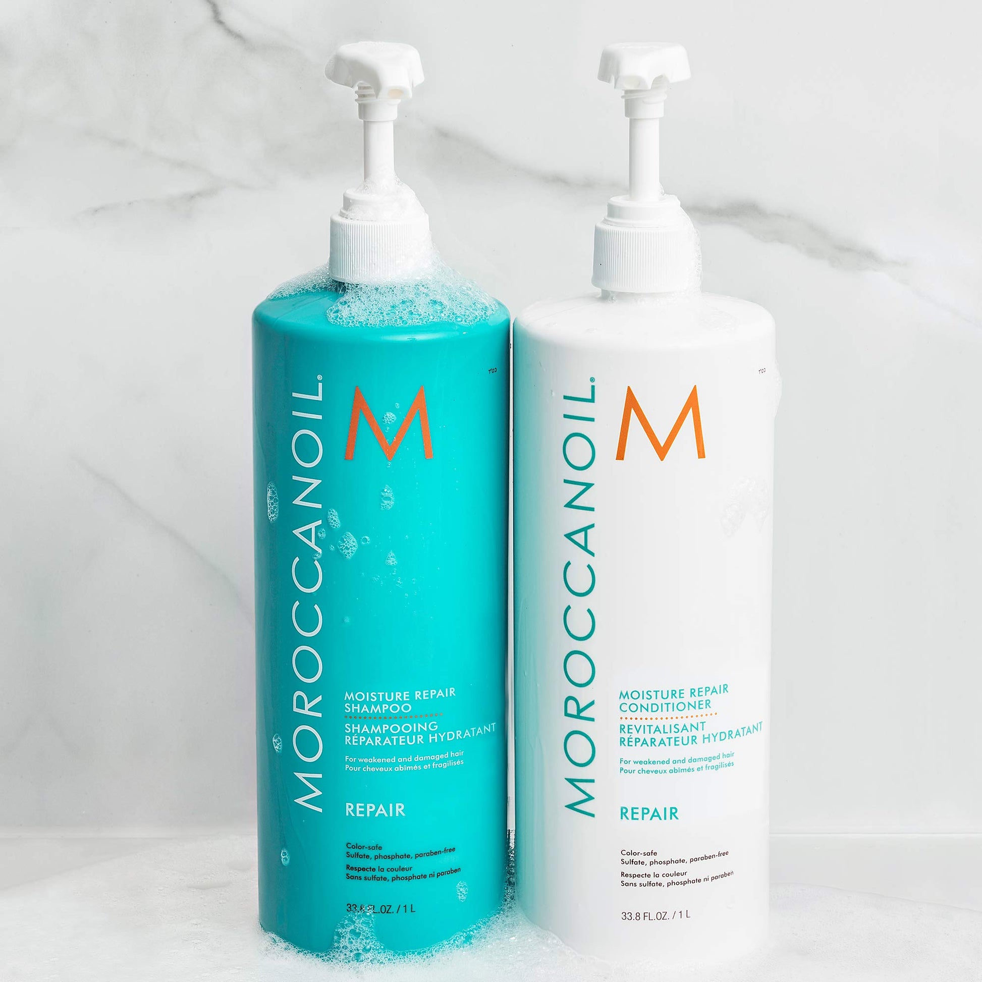 Moroccanoil Shampoo Reparador Hidratante, 1L
