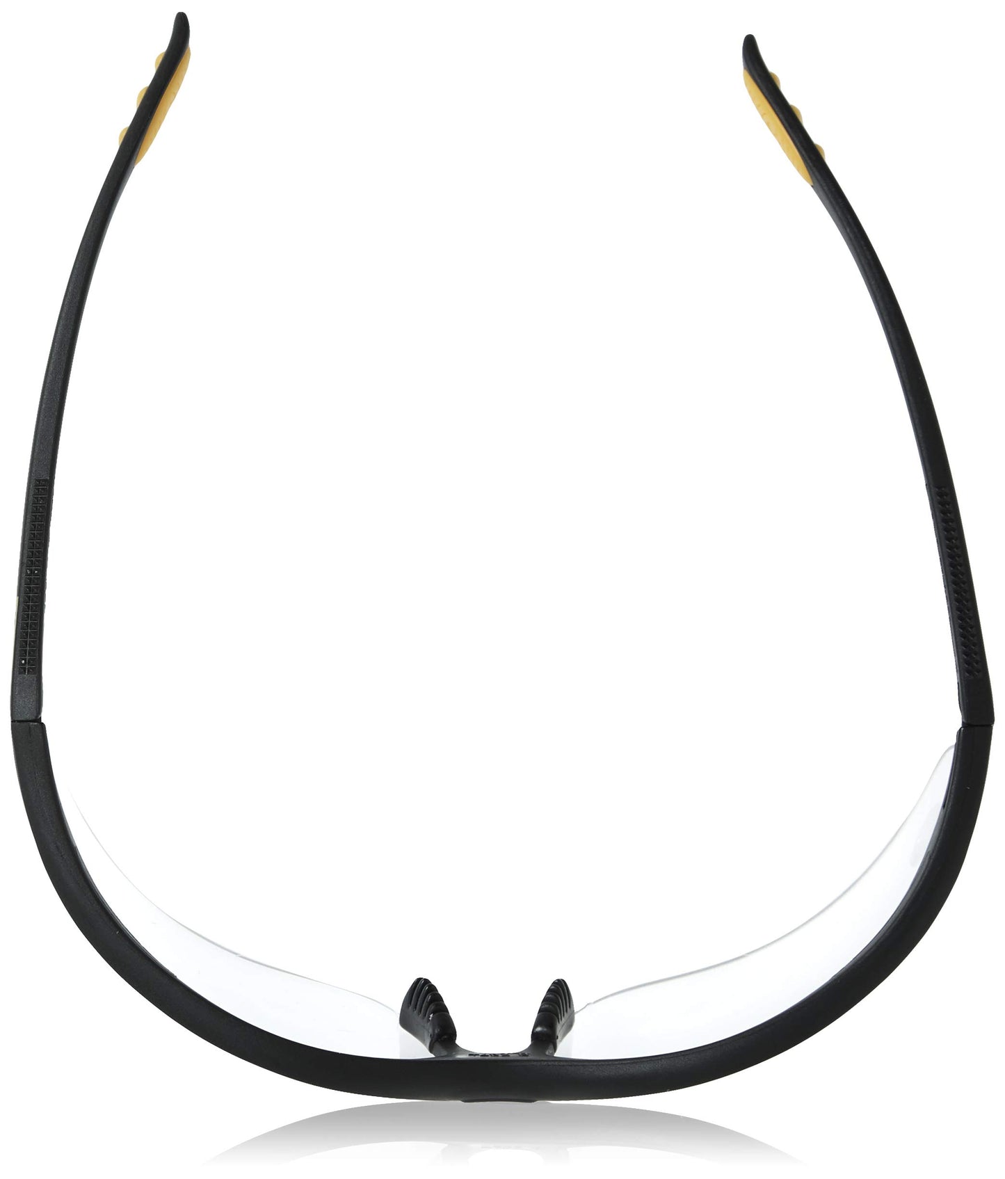 Dewalt DPG59-110C Refuerzo Rx-Bifocal 1.0 Lente transparente de alto rendimiento anteojos de seguridad con patillas de goma y funda protectora para anteojos