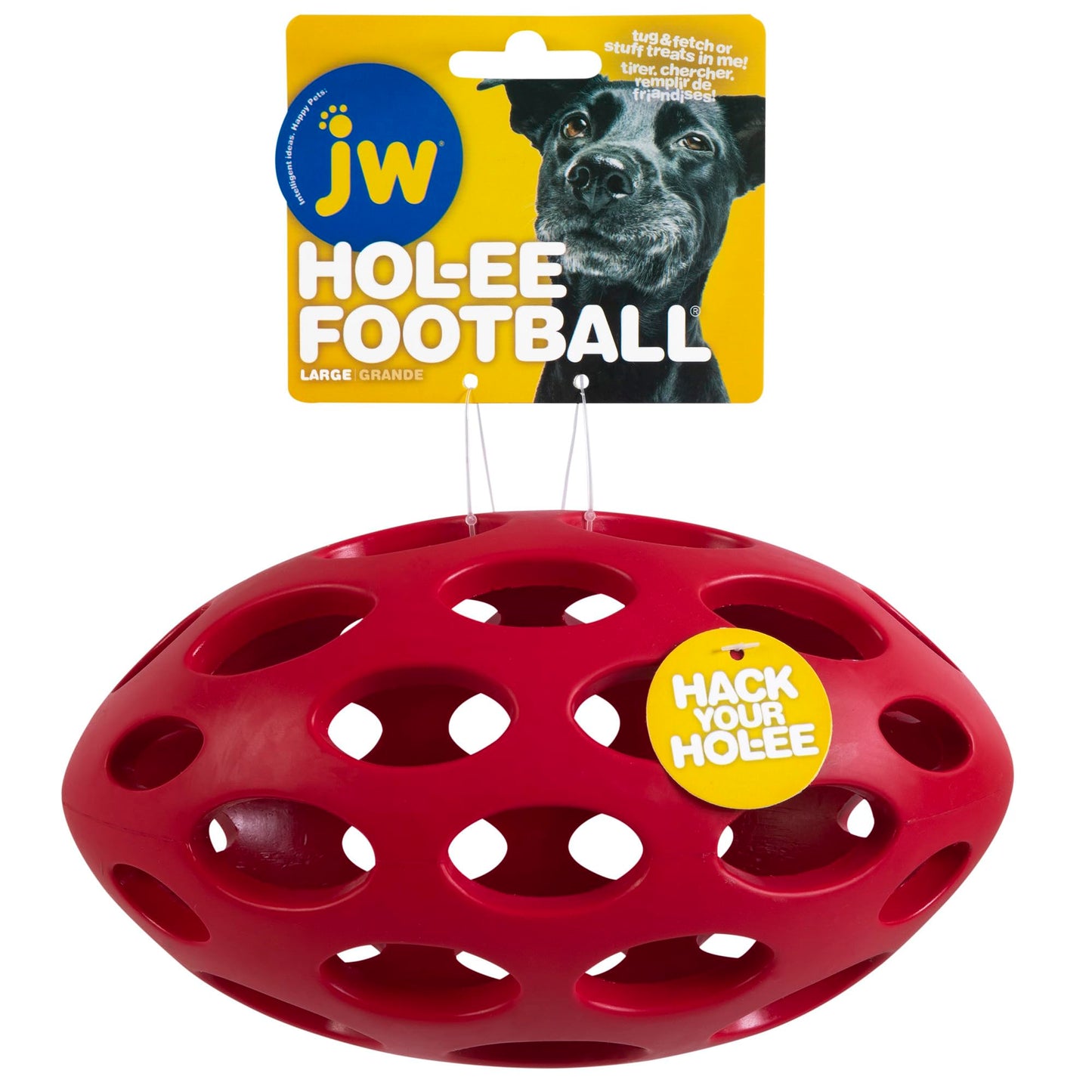 Juguete de Fútbol JW Pet HOL-EE Grande para Perro
