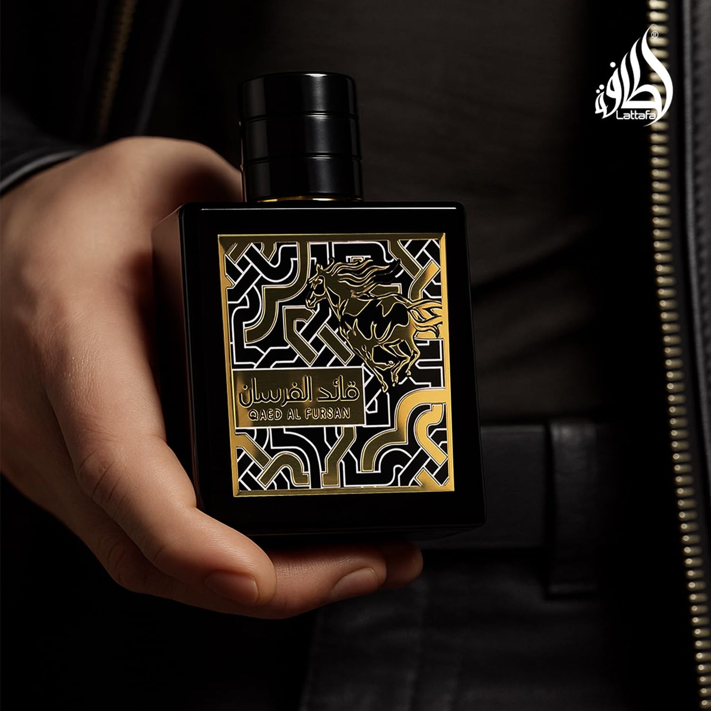 Lattafa Qaed Al Fursan for Unisex Eau de Parfum Spray, 3.0 Ounce