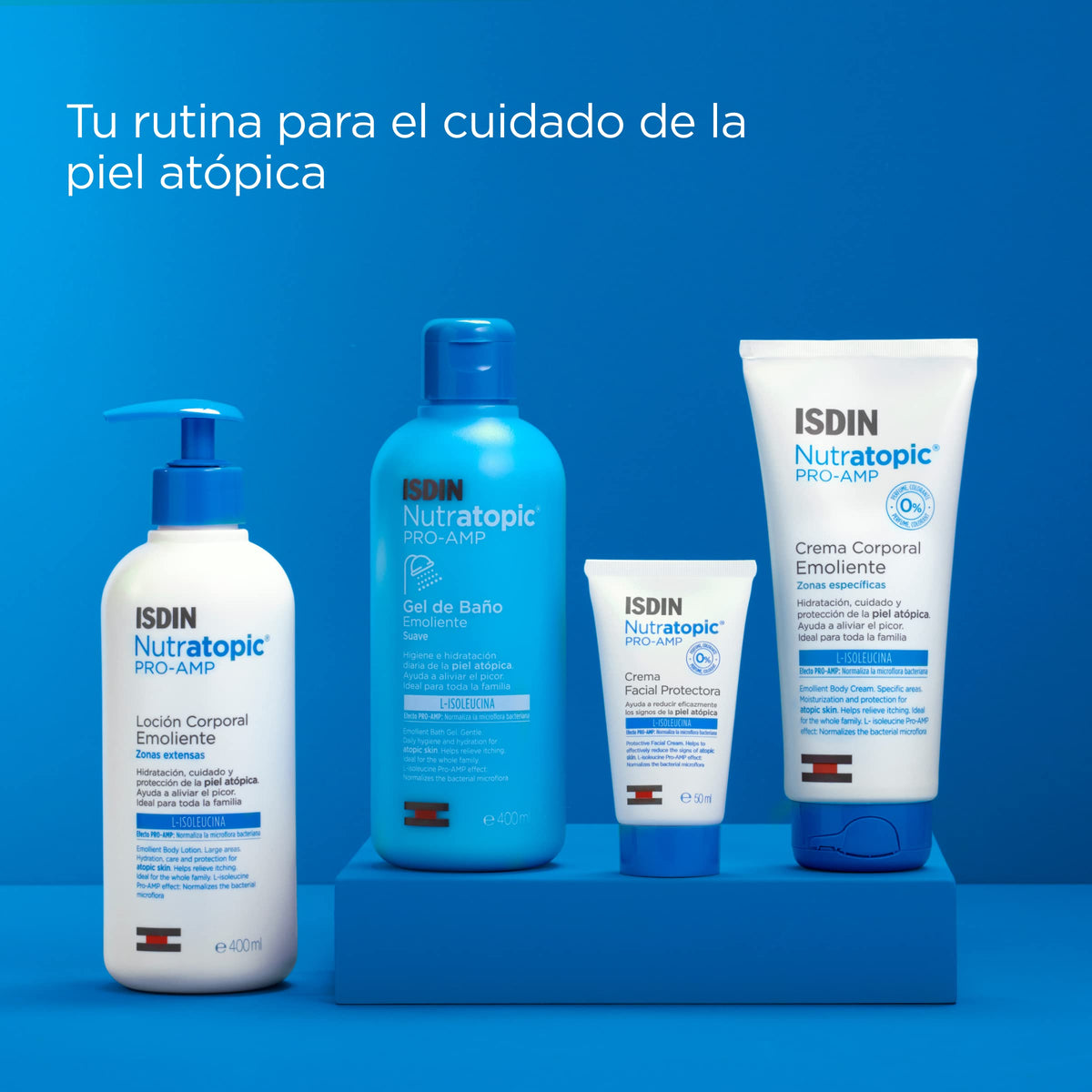 Isdin Loción Emoliente Nutratopic Pro-Amp 400 ml