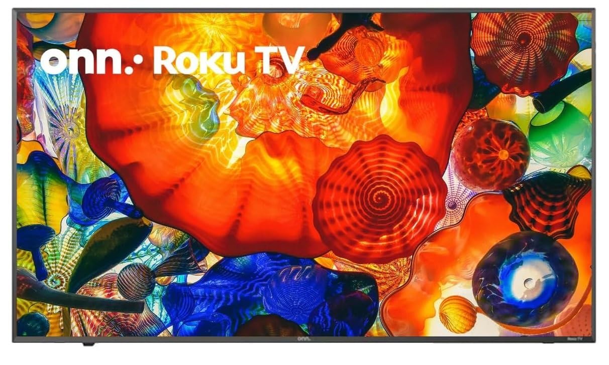 Televisor Smart TV ONN 4K UHD LED HDR10 WiFi 50 Pulgadas Funciona con Alexa y Asistente de Google para Pared Reacondicionado