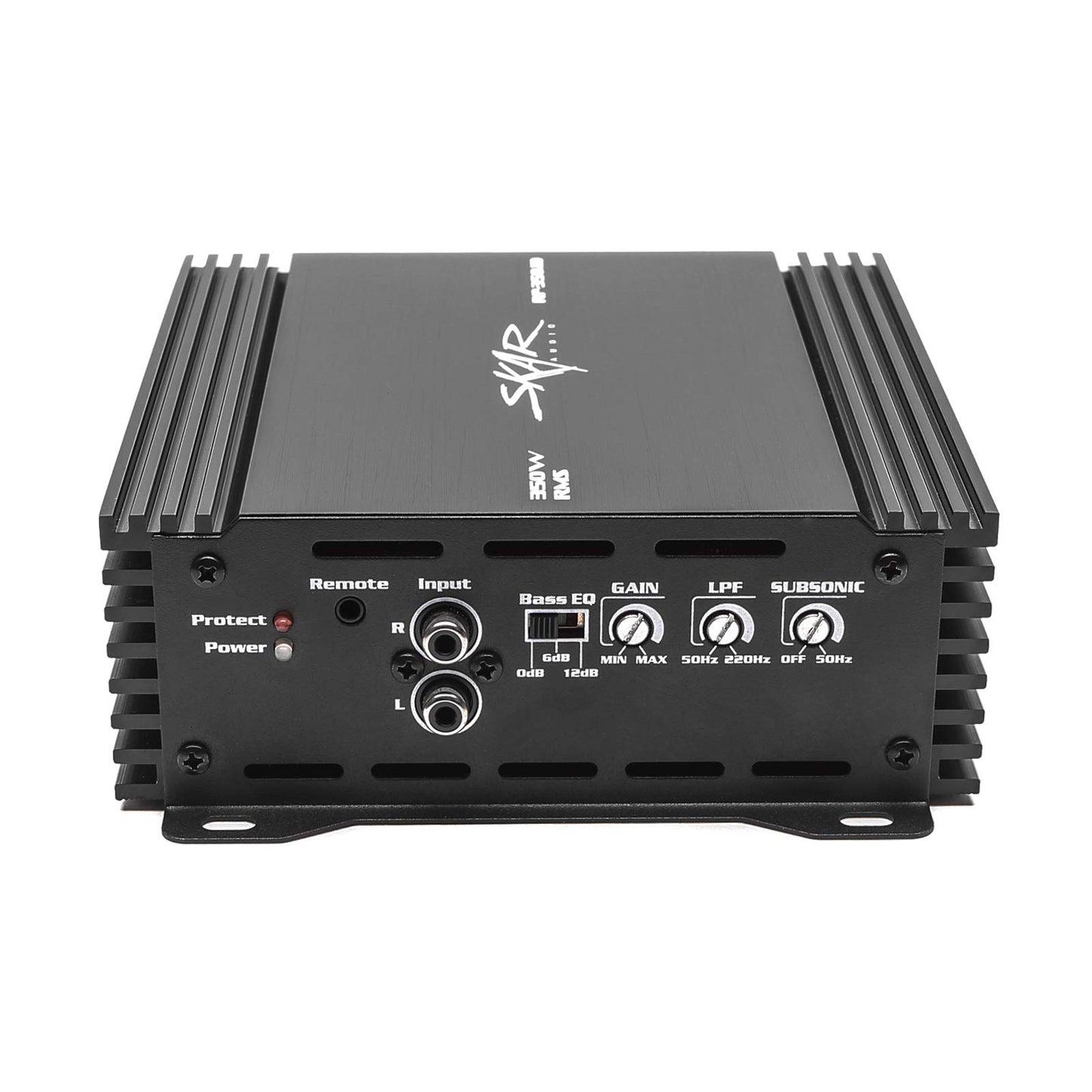 Amplificador Monoblock Skar Audio RP-350.1D con Control Remoto para Subwoofer 350W MOSFET Clase D