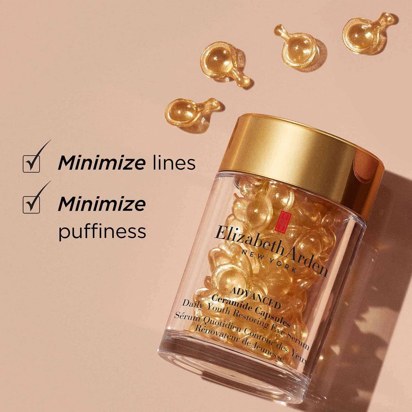 Elizabeth Arden - Suero Restaurador de la Juventud en cápsulas, 10.5 ml, 60 Capsulas