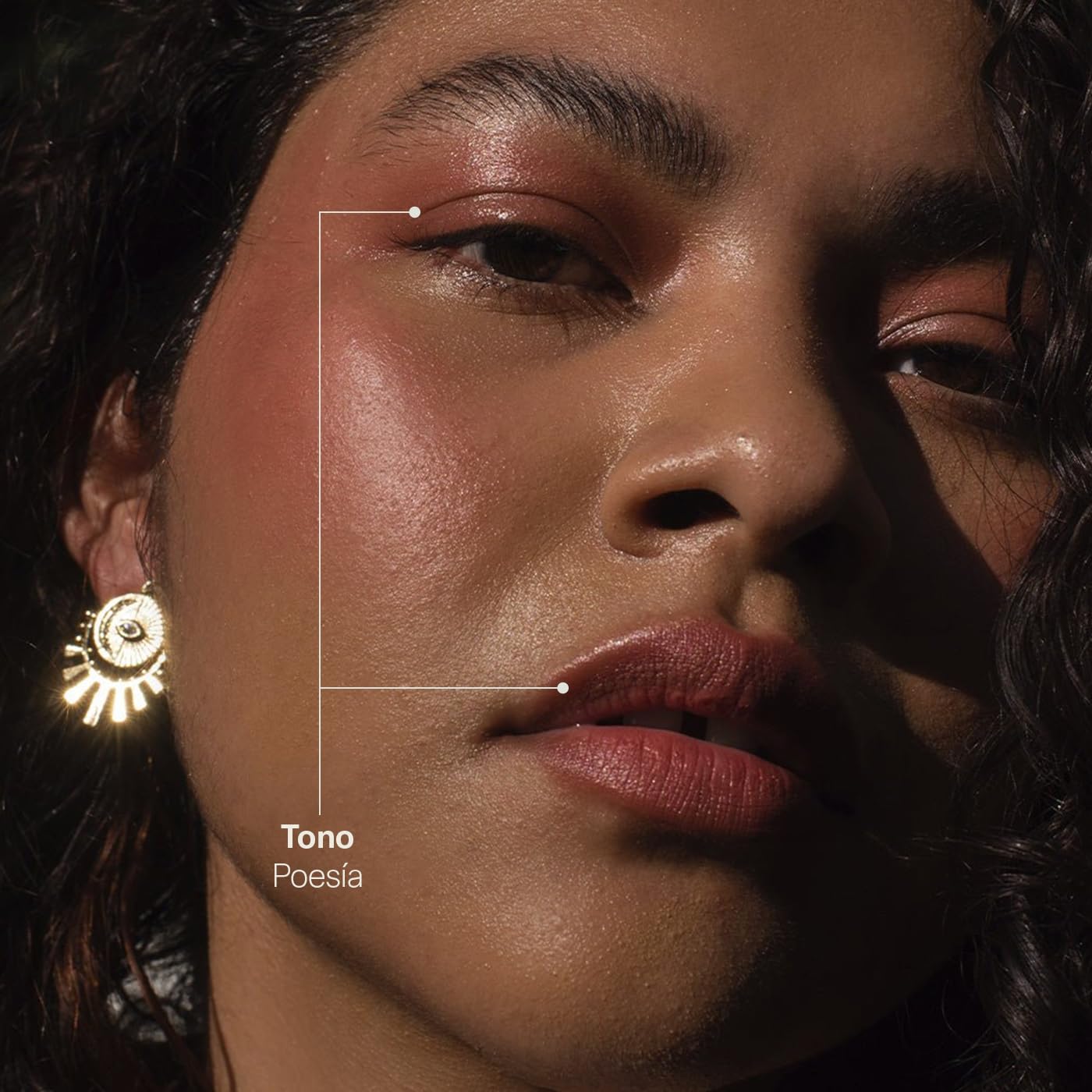 TEIA COSMETICOS Tinta Multiusos para labios, mejillas y párpados con ingredientes naturales (Poesía)