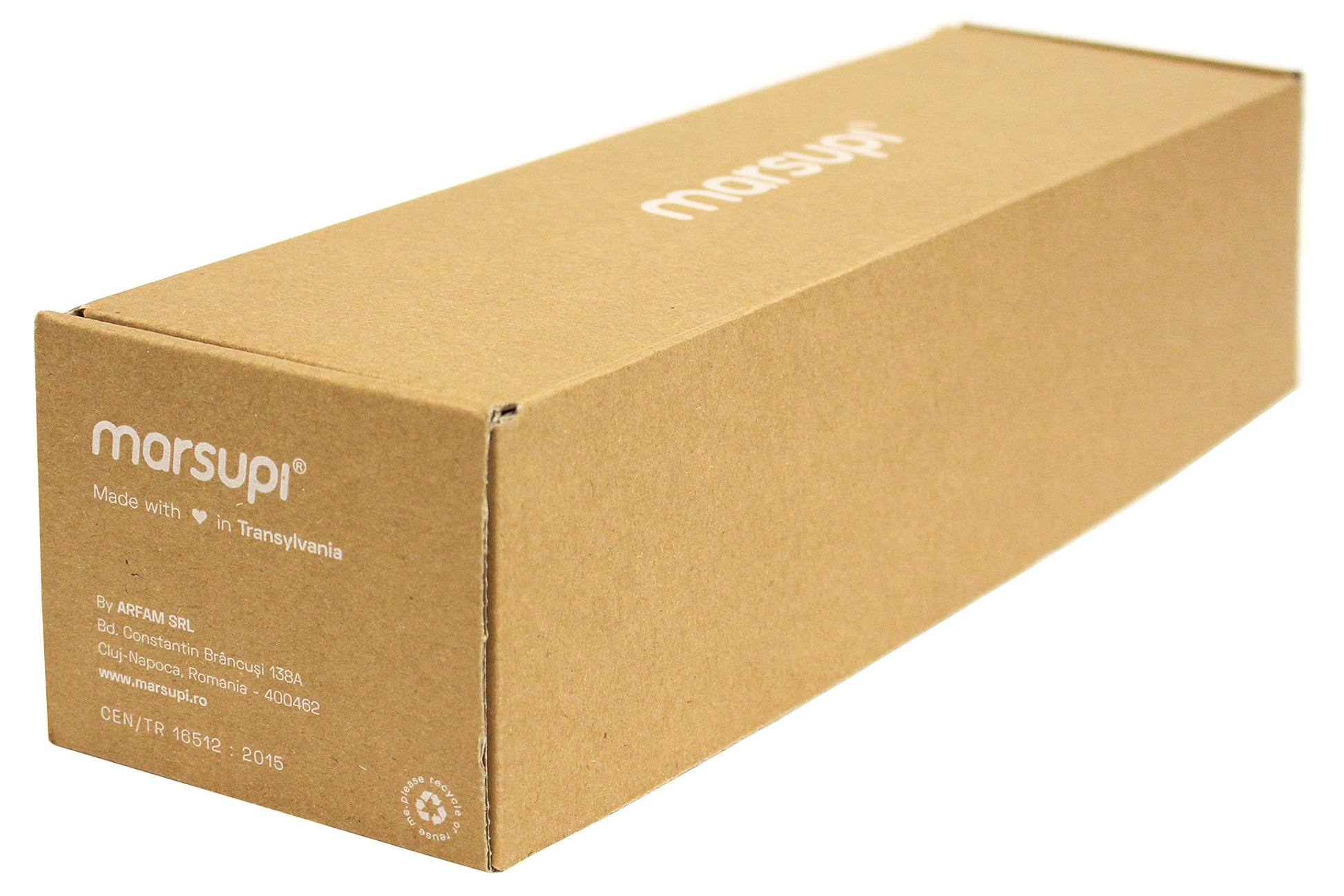 Portabebés Marsupi Azul Marino Ocean Ajustable Algodón Orgánico Talla XL