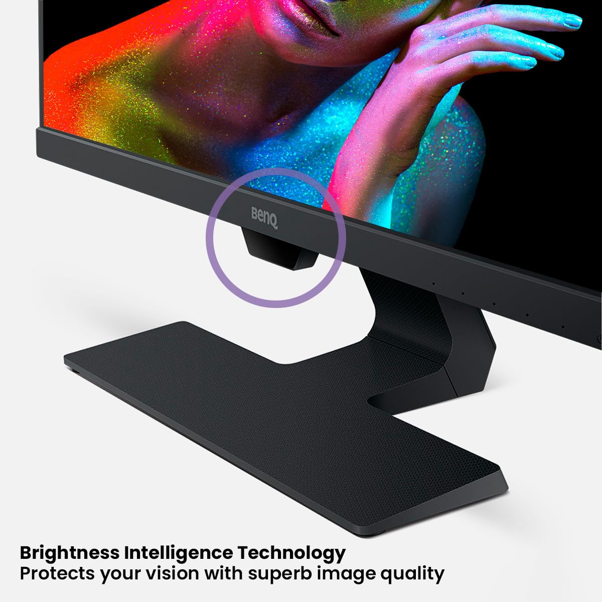 BenQ GW2480 Monitor LED, Eye-Care Tech, FHD 1080p, HDMI, Negro, 24 pulgadas