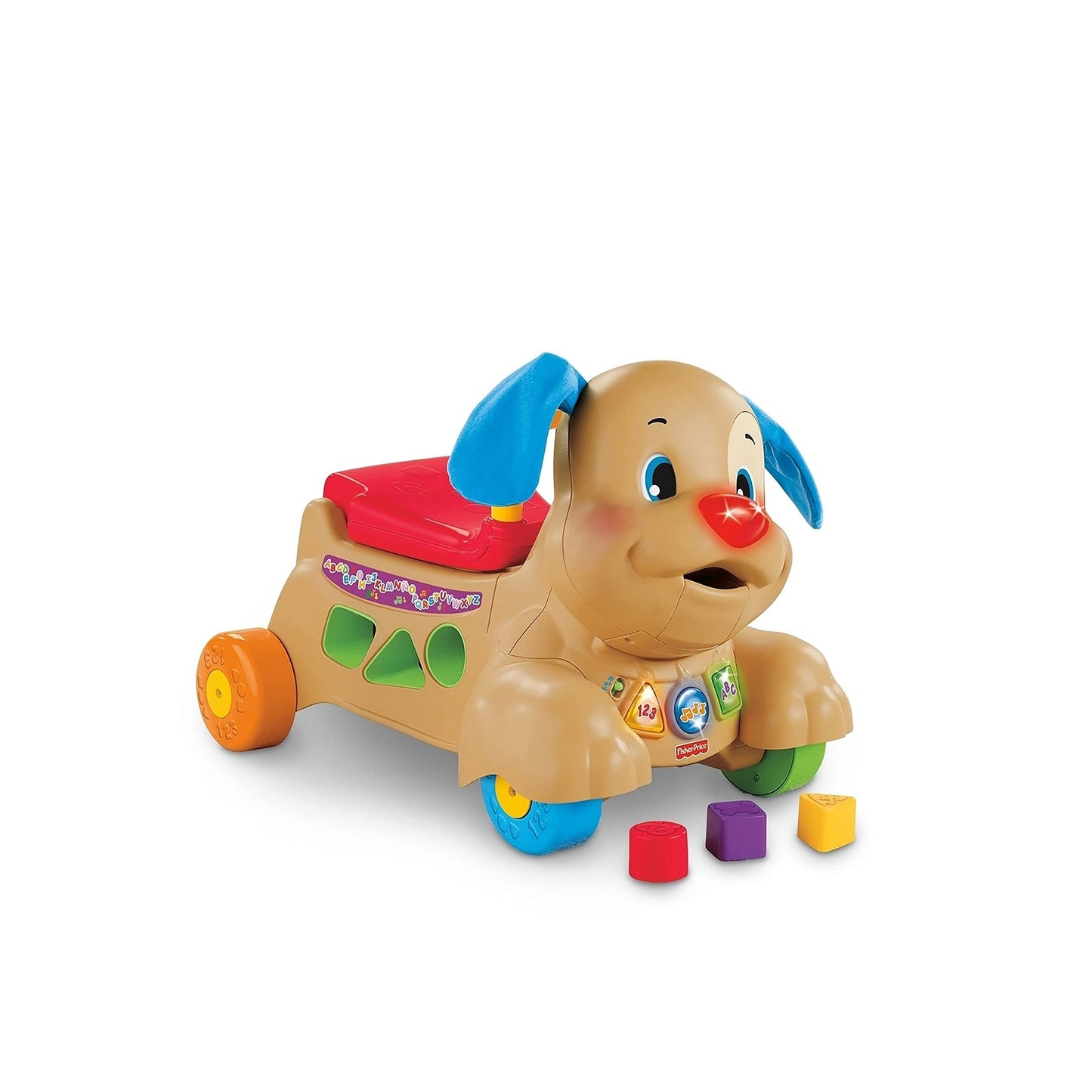 Andadera Fisher-Price Perrito Ríe y Aprende para Bebé