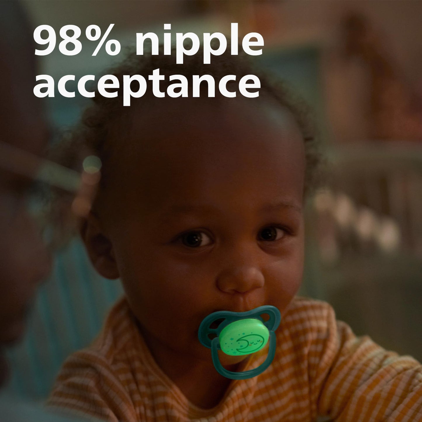 Chupete Ultra Air Philips Avent estrella caída sueños noche 6 a 18 m paquete de 4