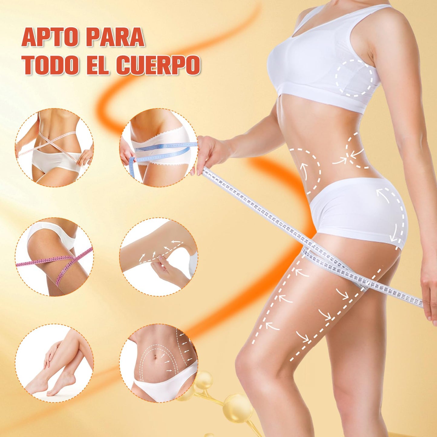 Conjunto de 2 aceites corporales mágicos Besque, hidratante lujoso de rápida absorción y no graso para reafirmar, hidratar y suavizar la piel en brazos, pecho, muslos y abdomen (100ml)