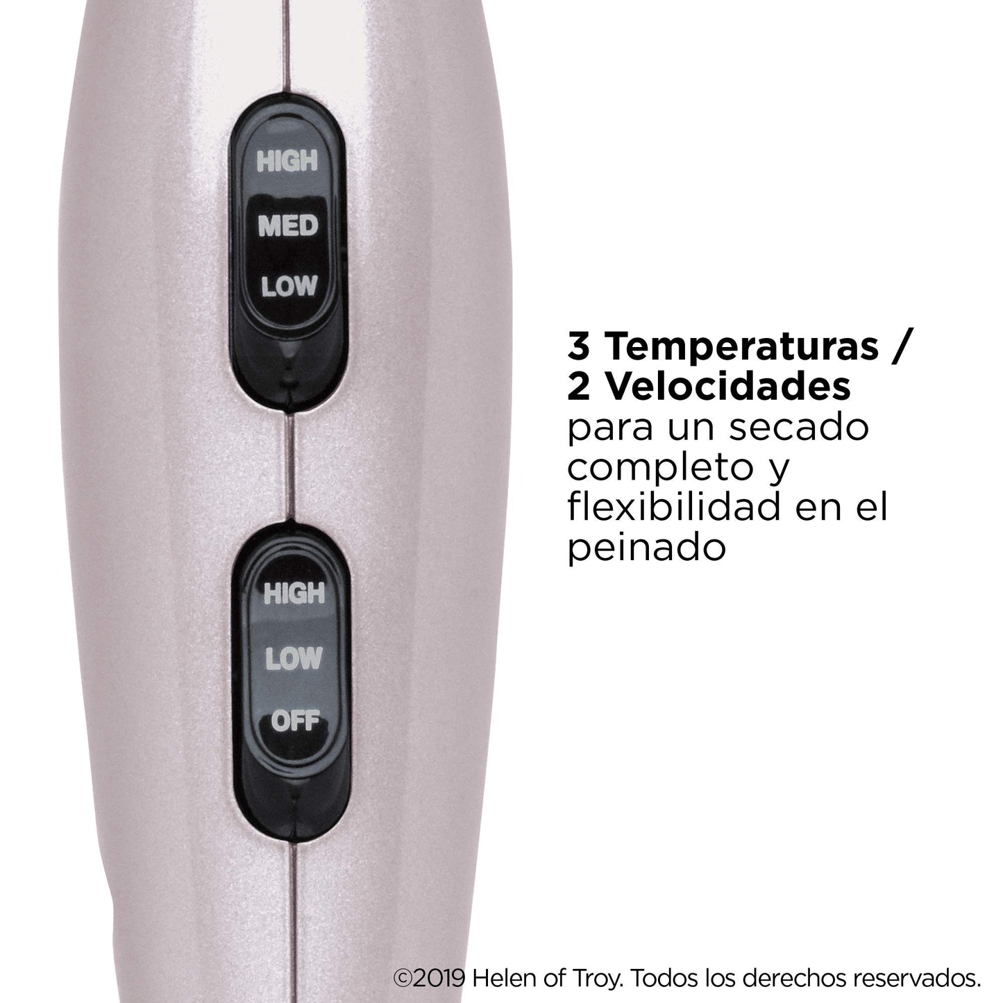 Revlon Salon Secadora Tecnología Titanio 1875W