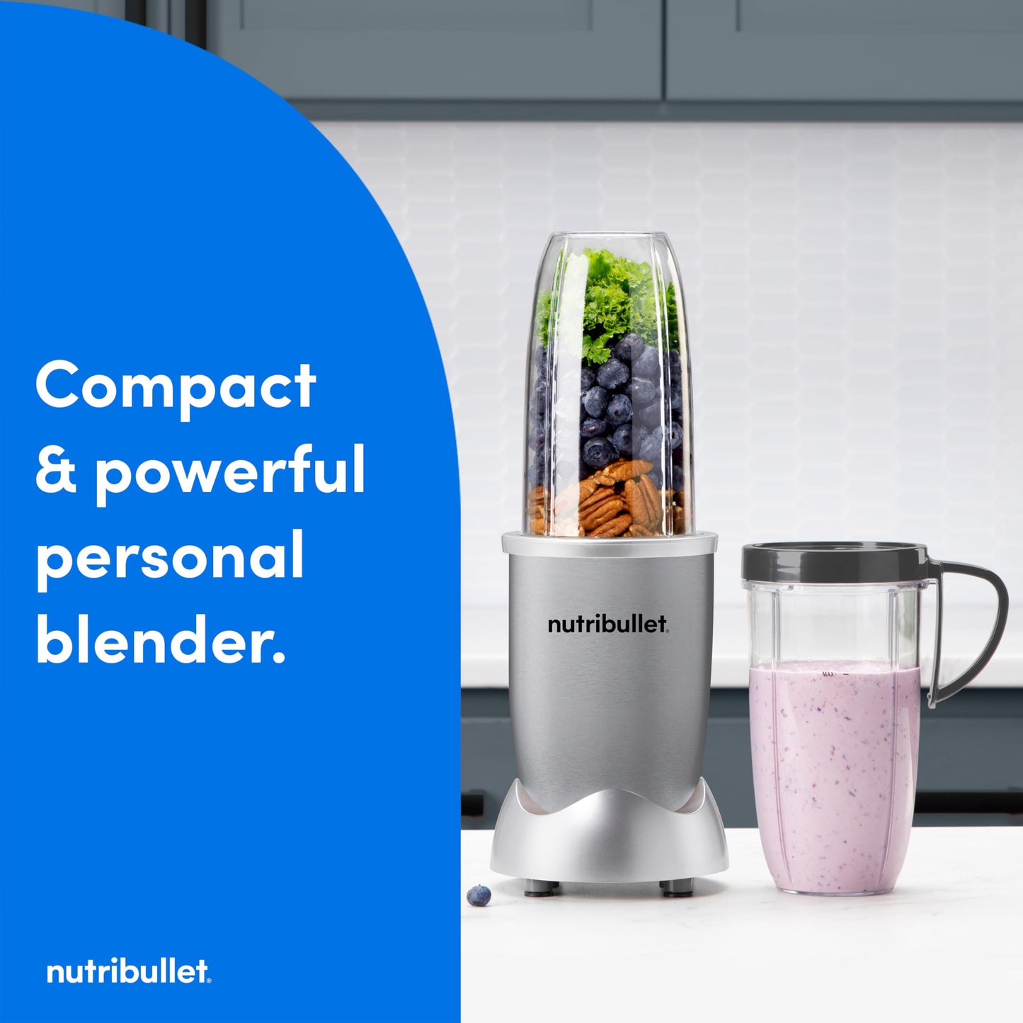 Extractor de Nutrientes NutriBullet Pro Plata 900 W