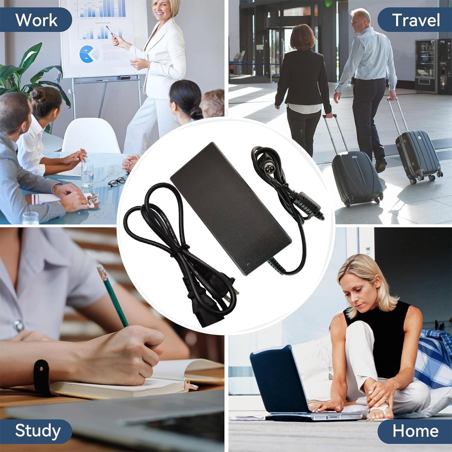 Adaptador de Corriente Canon Negro 24V 3A Compatible con imageFORMULA y CanoScan
