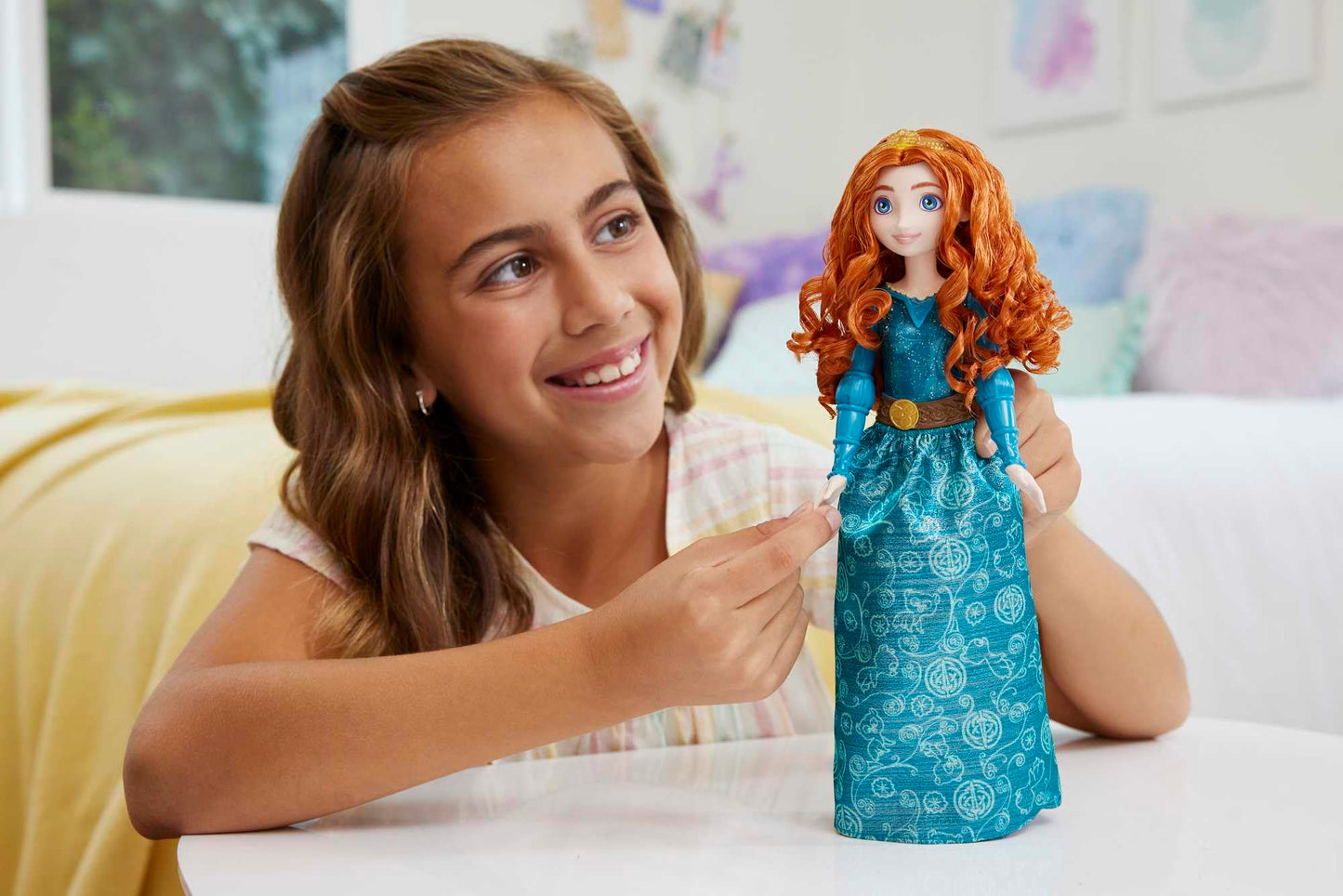 Muñeca Disney Princess Merida Mattel película Brave para Niños