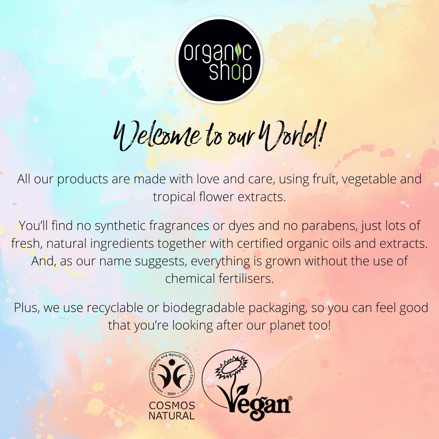 Exfoliante Corporal Organic Shop Menta Pepino Orgánico y Refrescante