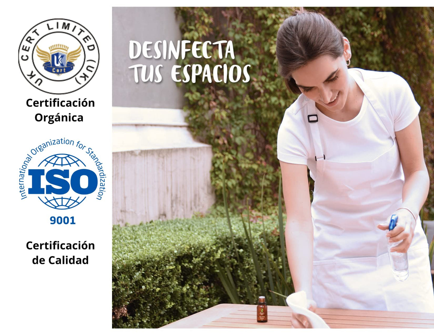 Aceite Esencial Oleum Vitae Melisa 100% Puro y Orgánico Certificado UK 15ml