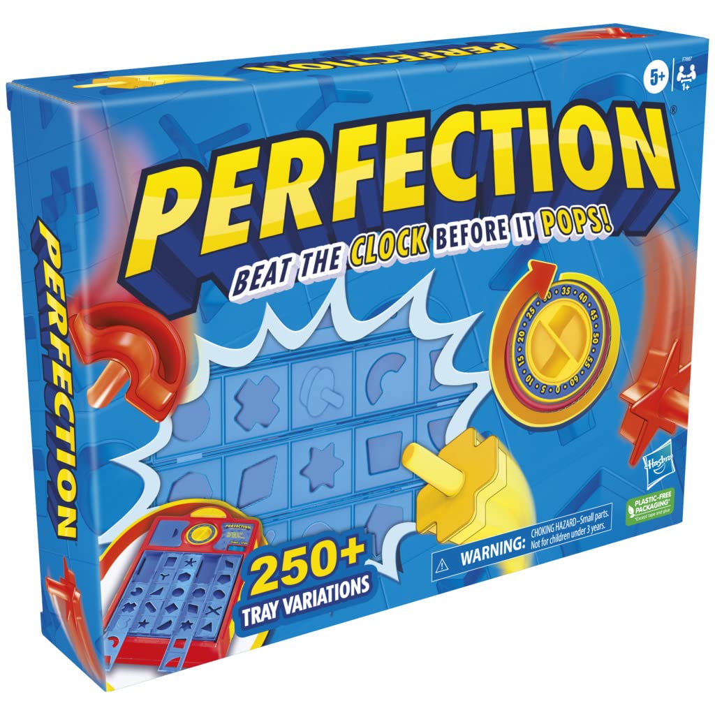 Juego de Mesa Hasbro Gaming Destreza - Personaliza la Bandeja con más de 250 Combinaciones - Juego Infantil - Juego para 1 o más Jugadores