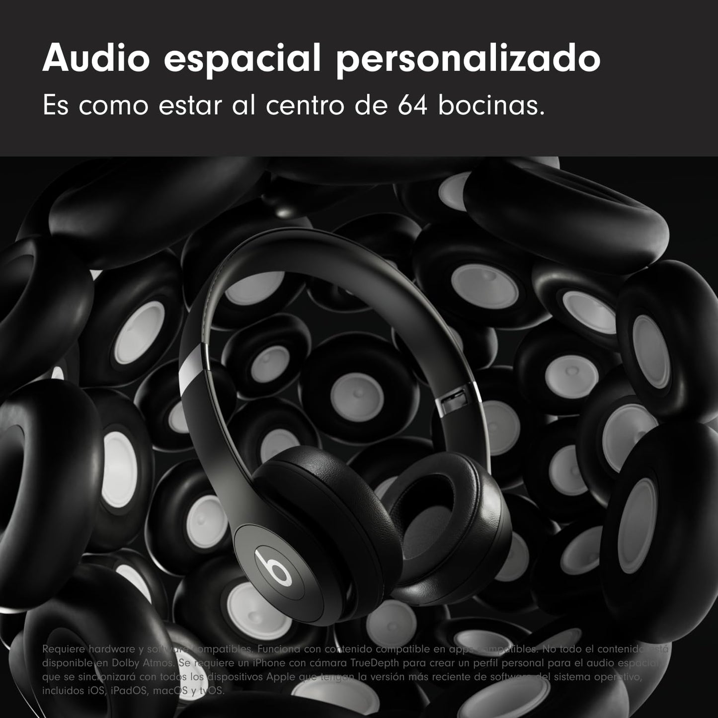 Beats Solo4 - Auriculares supraaurales inalámbricos - Negro Mate