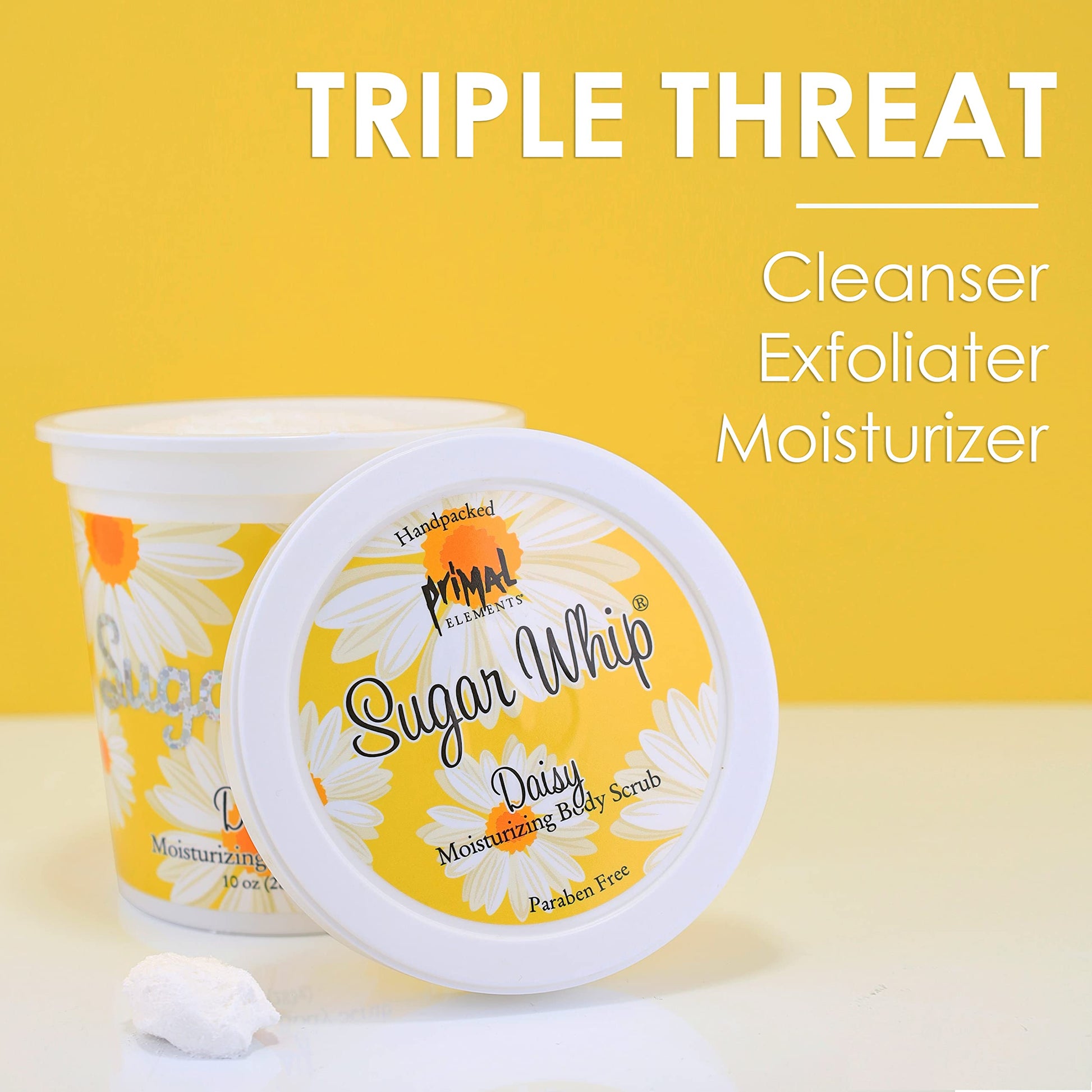 Azúcar Exfoliante Primal Elements Daisy 10 Ounce