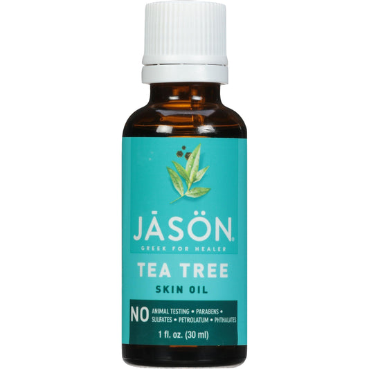 Aceite de Árbol de Té JASON 1 Onza Botella