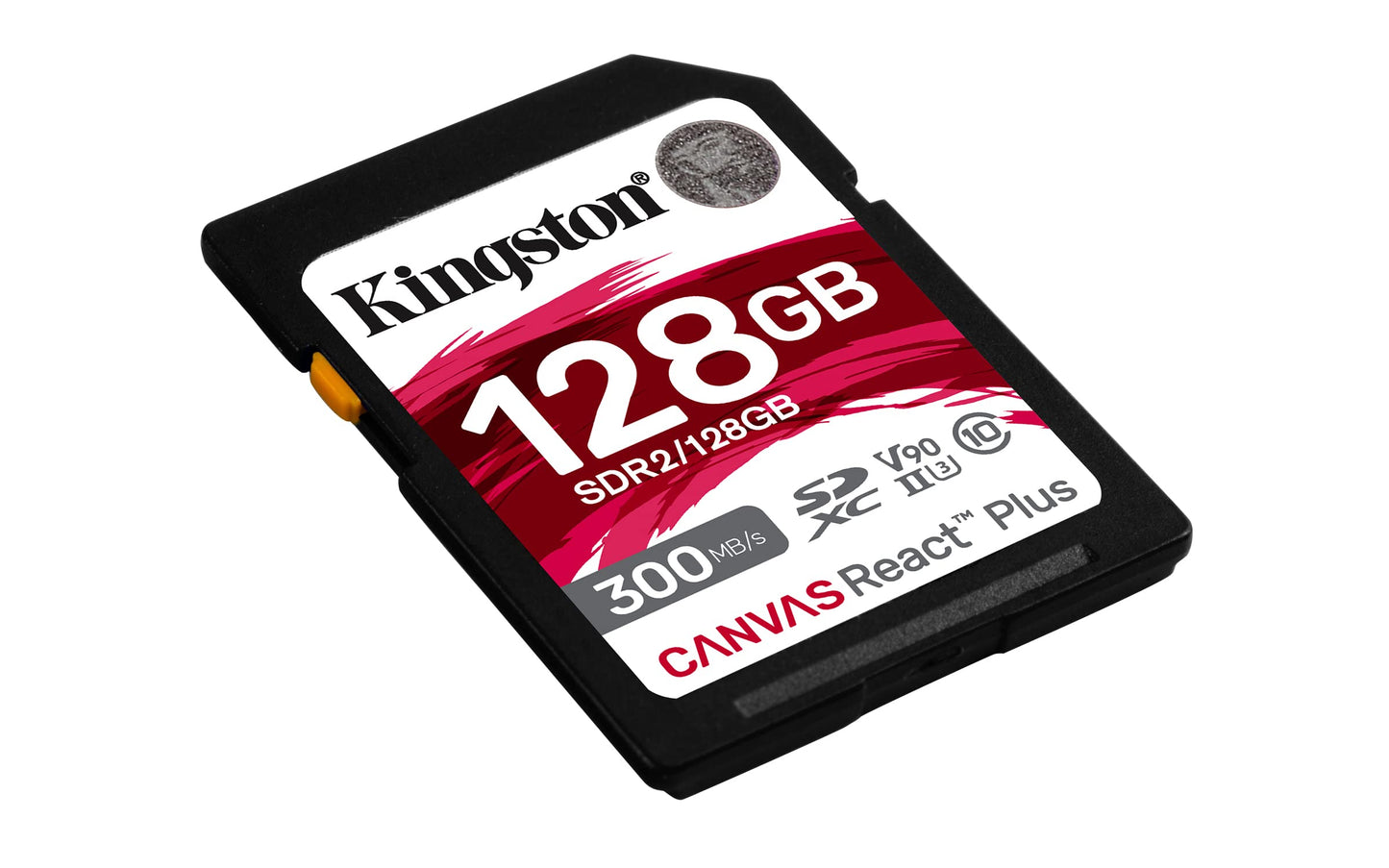 Kingston Memoria SD SDXC Canvas React Plus 300R UHS-II V90(SDR/128GB)