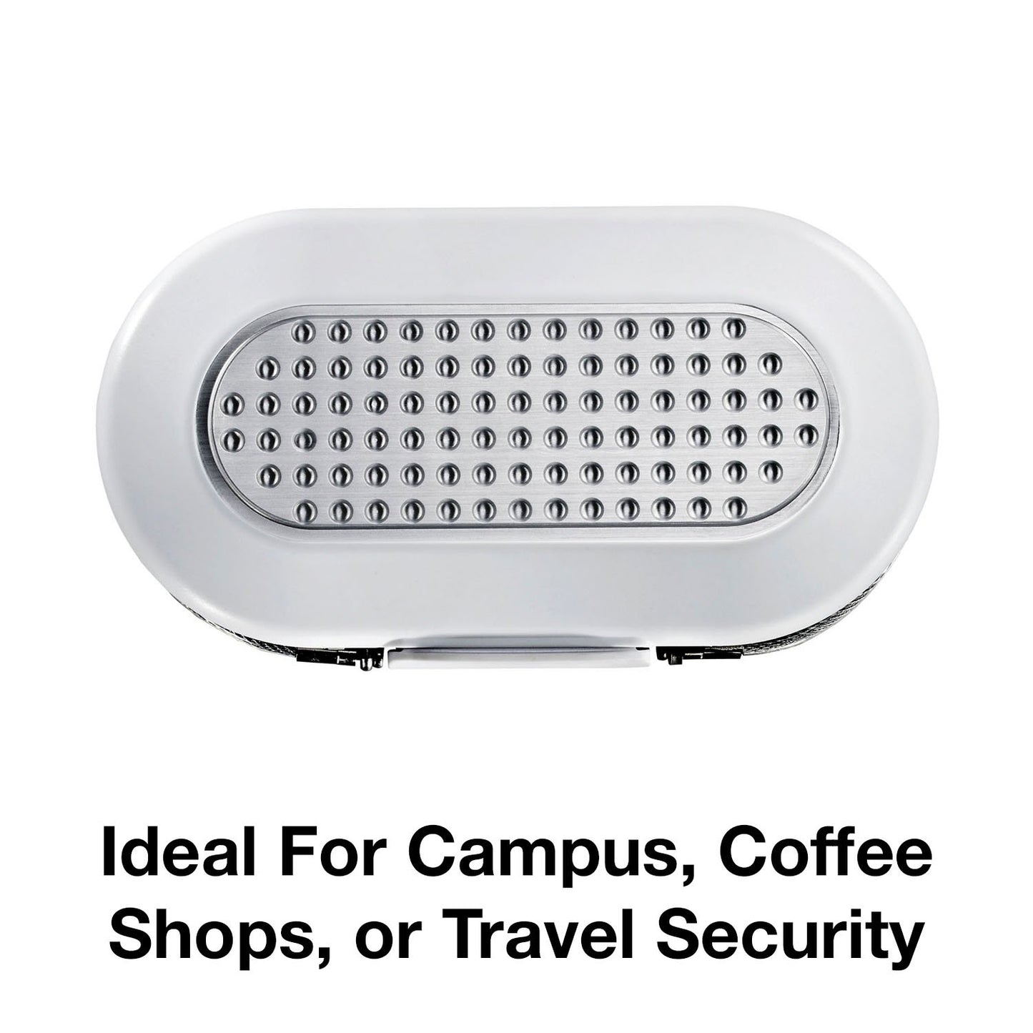 Caja Fuerte Portátil Master Lock Gris y Blanco SafeSpace