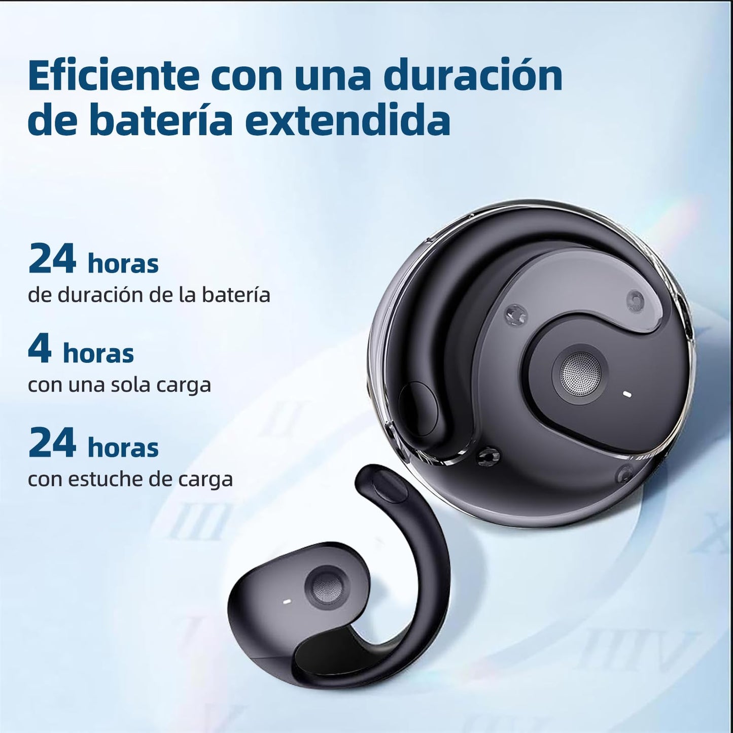 BTOOTB Traductor de Idiomas en Tiempo Real, Audifonos Traductores de Idiomas, Equipado con Aplicación AI, Compatible con 144 Idiomas, Dispositivo Traductor Portátil, Sonido Estéreo de Alta Fidelidad