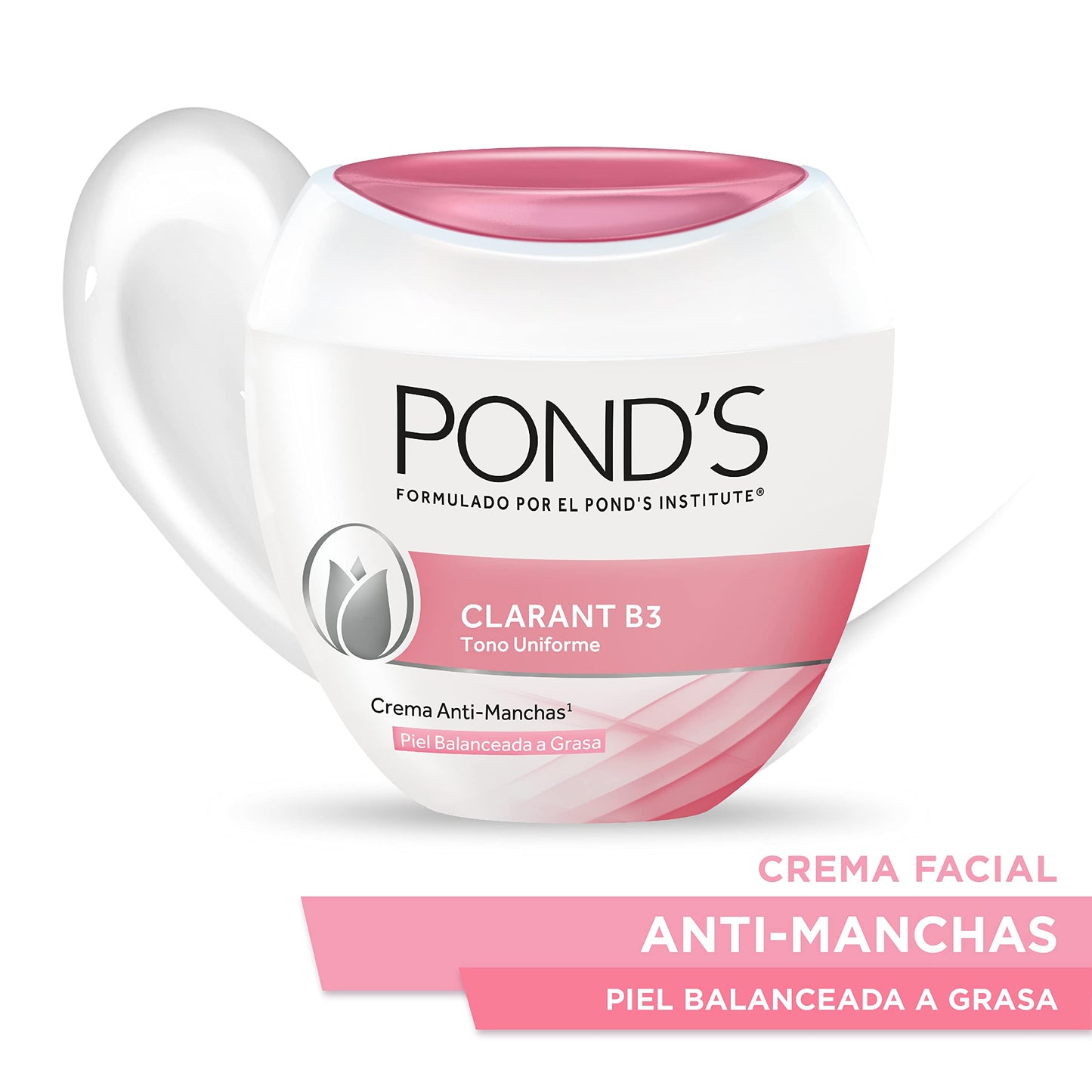 Pond's Crema Facial Clarant B3 con Factor de Protección Solar 30, 200 g + Crema Facial Anti-manchas Clarant B3 Piel Balanceada a Grasa 200 g