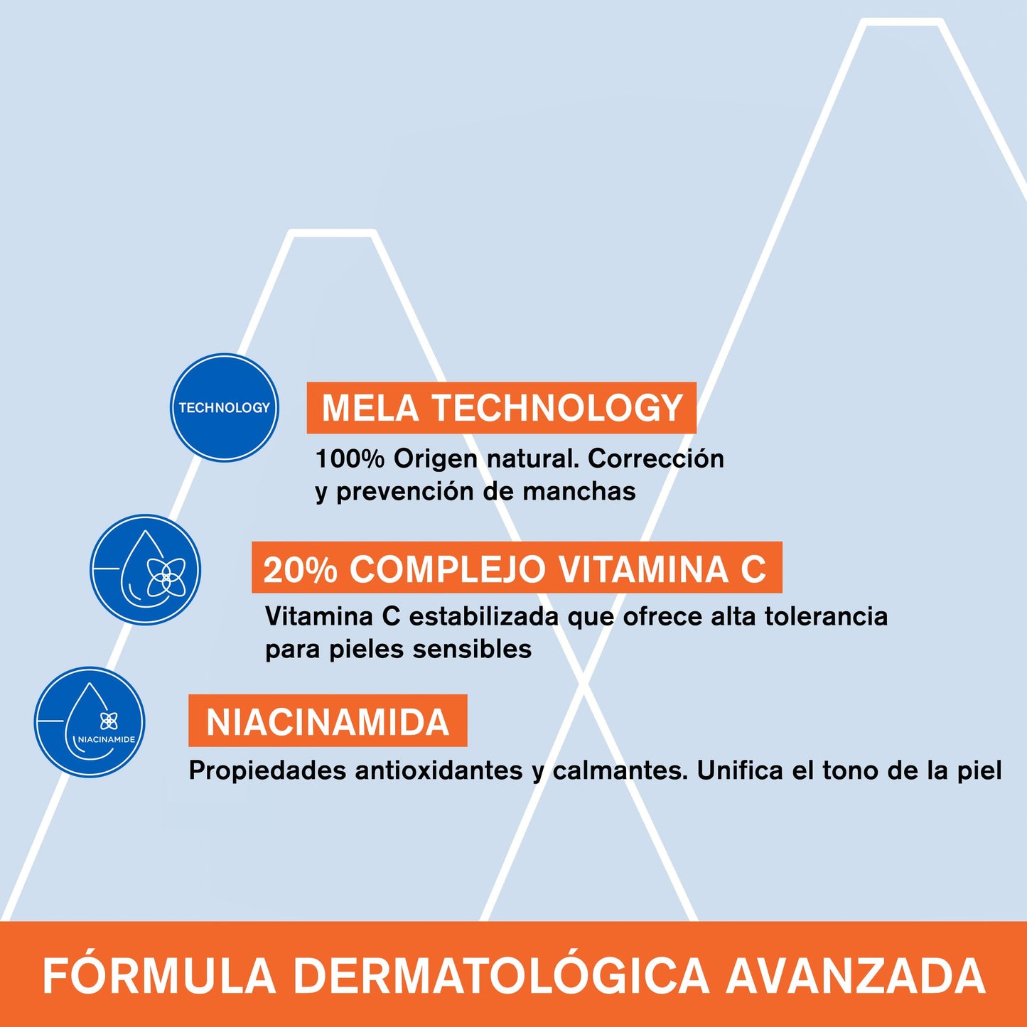 Uriage Depiderm Sérum de vitamina C estabilizada 30ml -solución antimanchas para una piel luminosa con un complejo de vitamina C al 20% y niacinamida - Sin fragancia - apto para pieles sensibles - no comedogénico - testado dermatológicamente