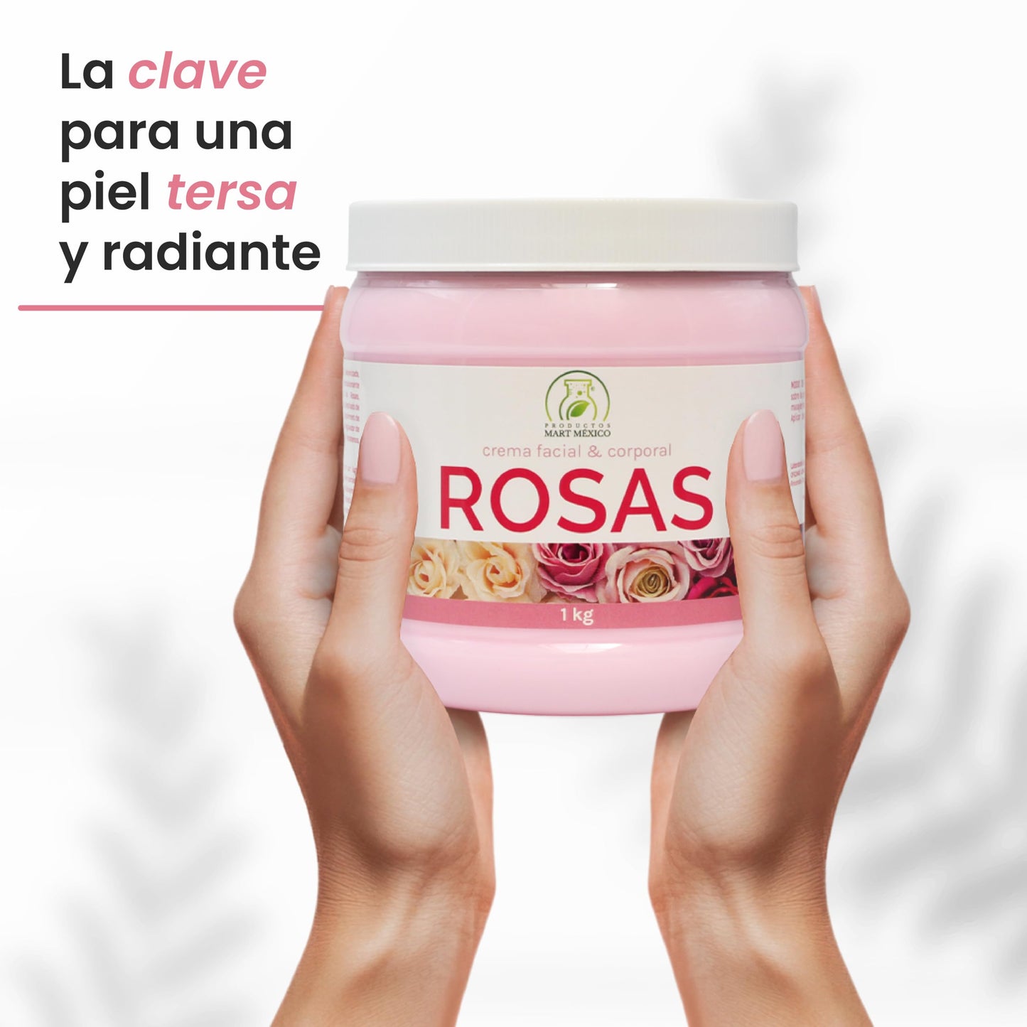 Crema Hidratante De Rosas Productos Mart Mexico 1 Kilo