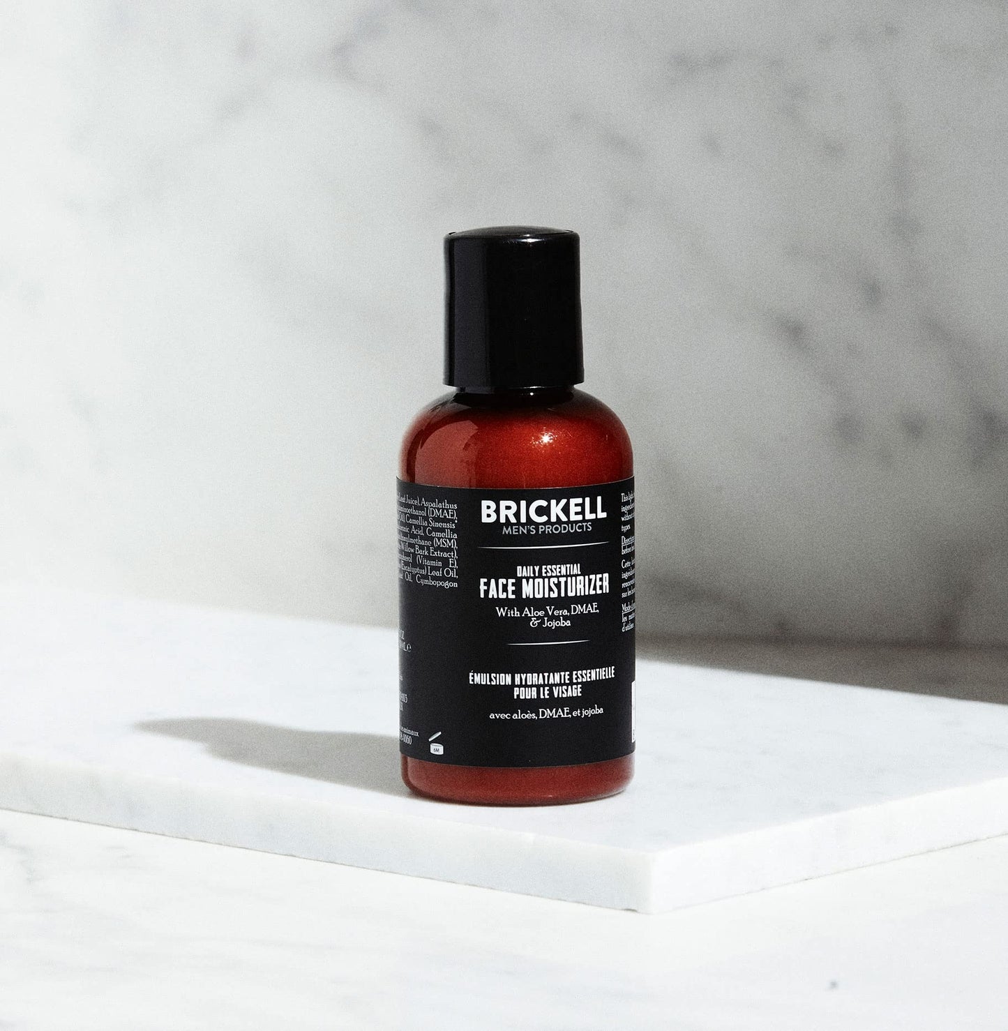 Brickell Men's Products Daily Essential Face Moisturizer, 2 Ounce