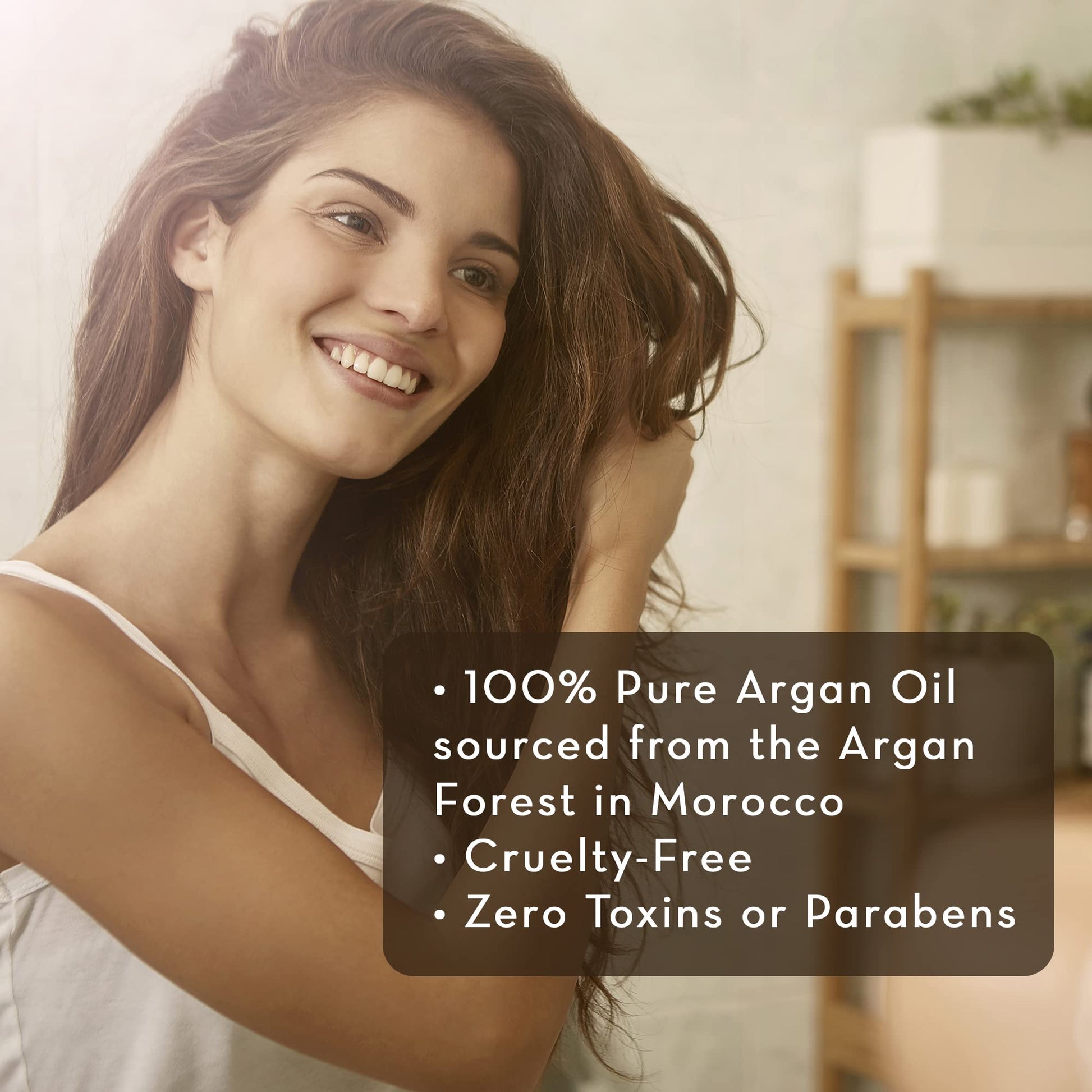 Pure Body Naturals Organic Argan Oil for Skin, Face, Hair & Nails, 4 fl. oz. by Pure Body Naturals