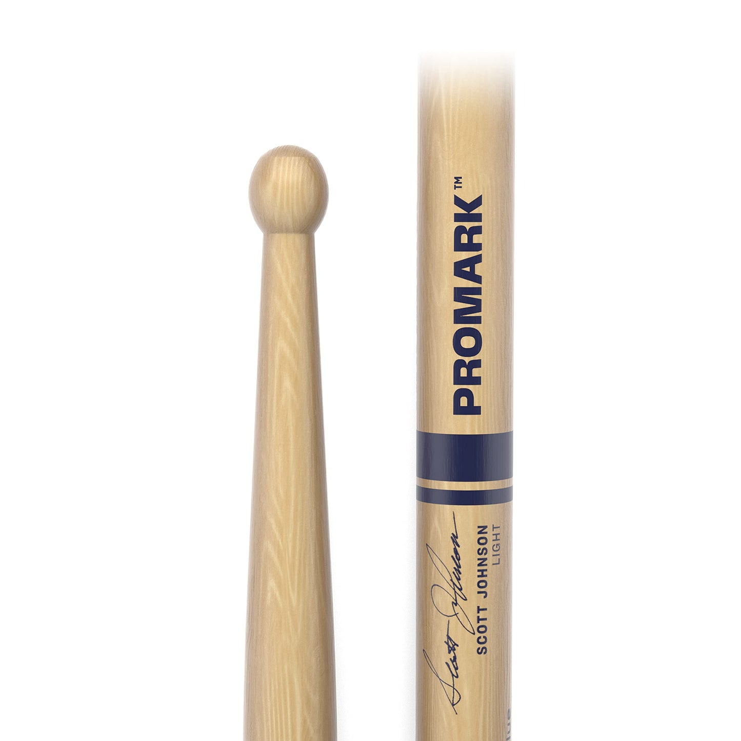 Promark - Baqueta De Marcha Txdc17Iw American Hickory Scott Johnson, Color Azul