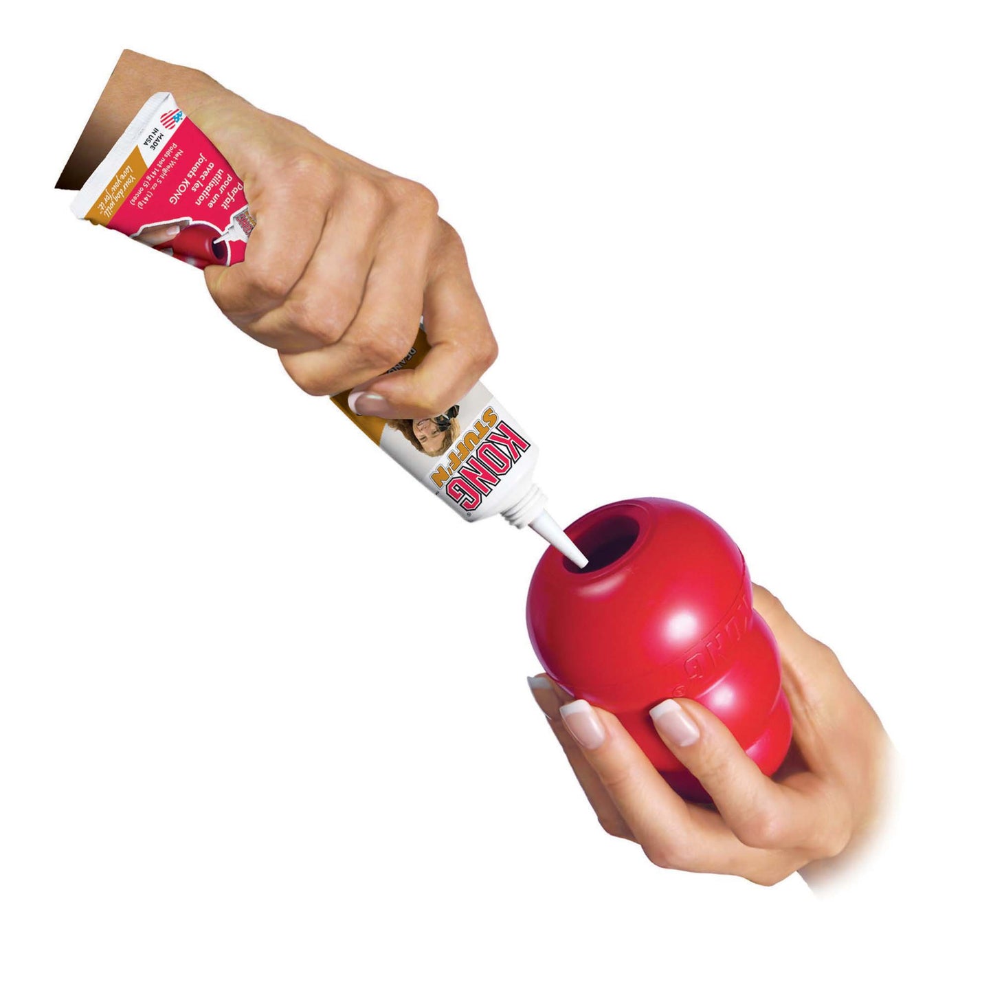 Crema de Cacahuate KONG XB1 Multicolor para Perros