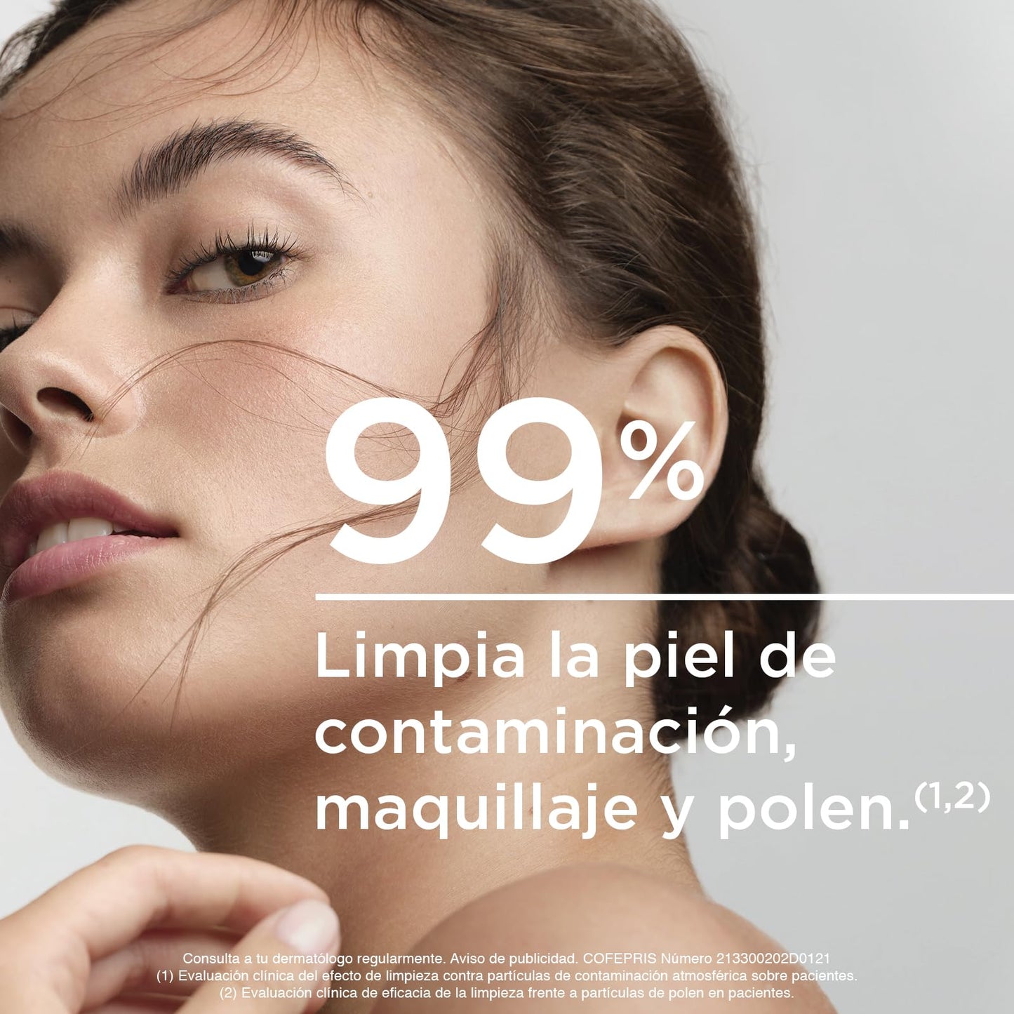 BIODERMA, Agua Micelar, Sensibio H2O, Desmaquillante para Piel Sensible, Calma y Reduce la Irritación, 100 ml