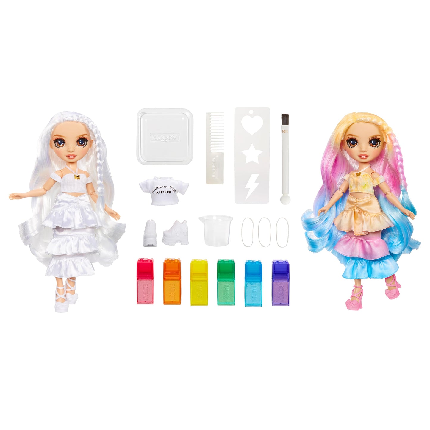 Muñeca Rainbow High Watercolor Ojos Cafés Personalizable y Diseñable para Mujer